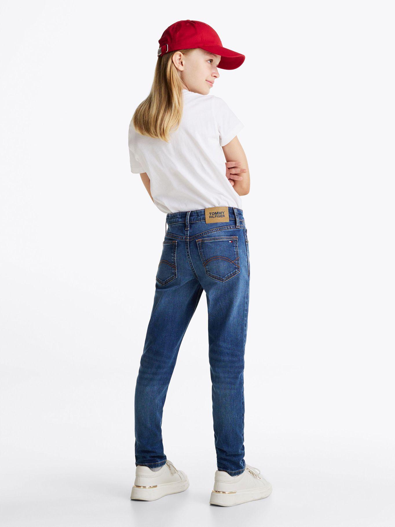 Jeans Nora Con Efecto Desteñido Azul Tommy Hilfiger-2