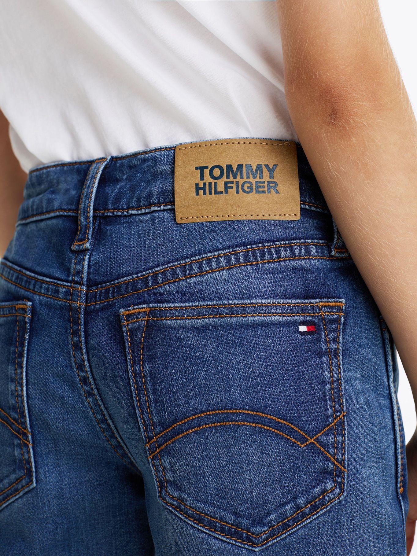 Jeans Nora Con Efecto Desteñido Azul Tommy Hilfiger-3