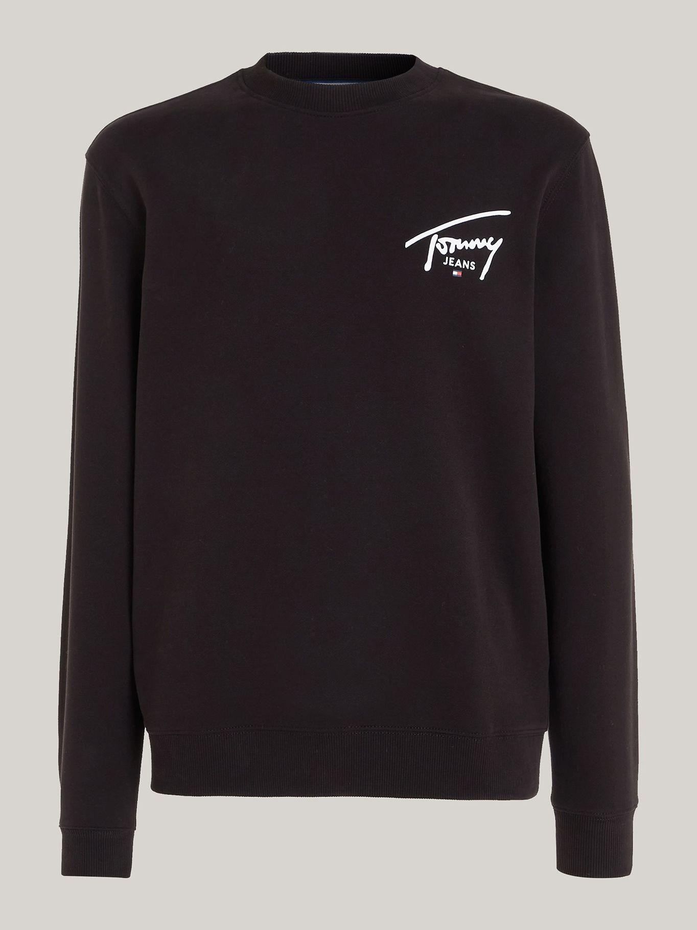 Polerón Con Logo Signature Negro Tommy Jeans-4