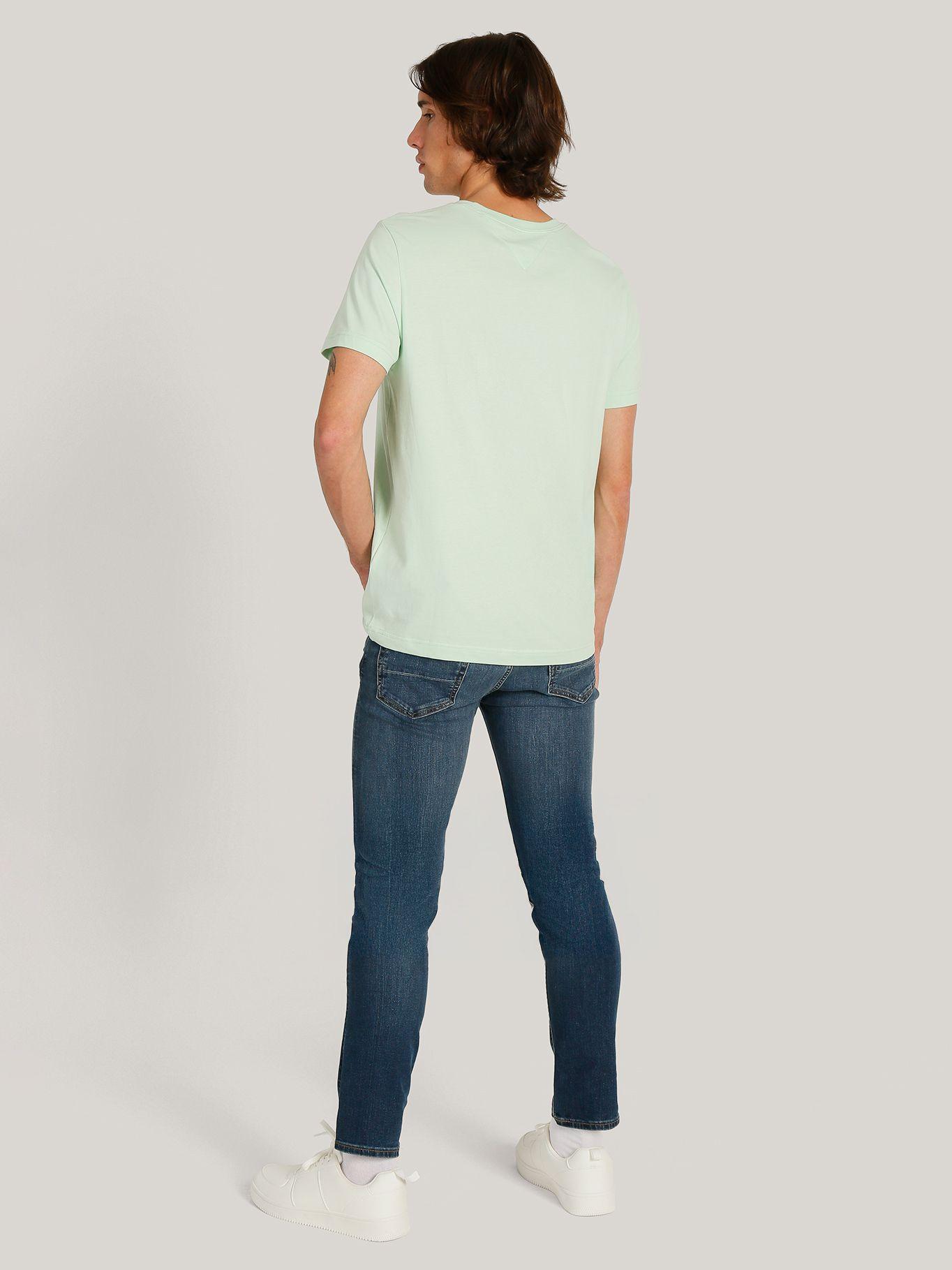 Polera Essential Cotton Neck Slim LXY Verde Tommy Hilfiger-2