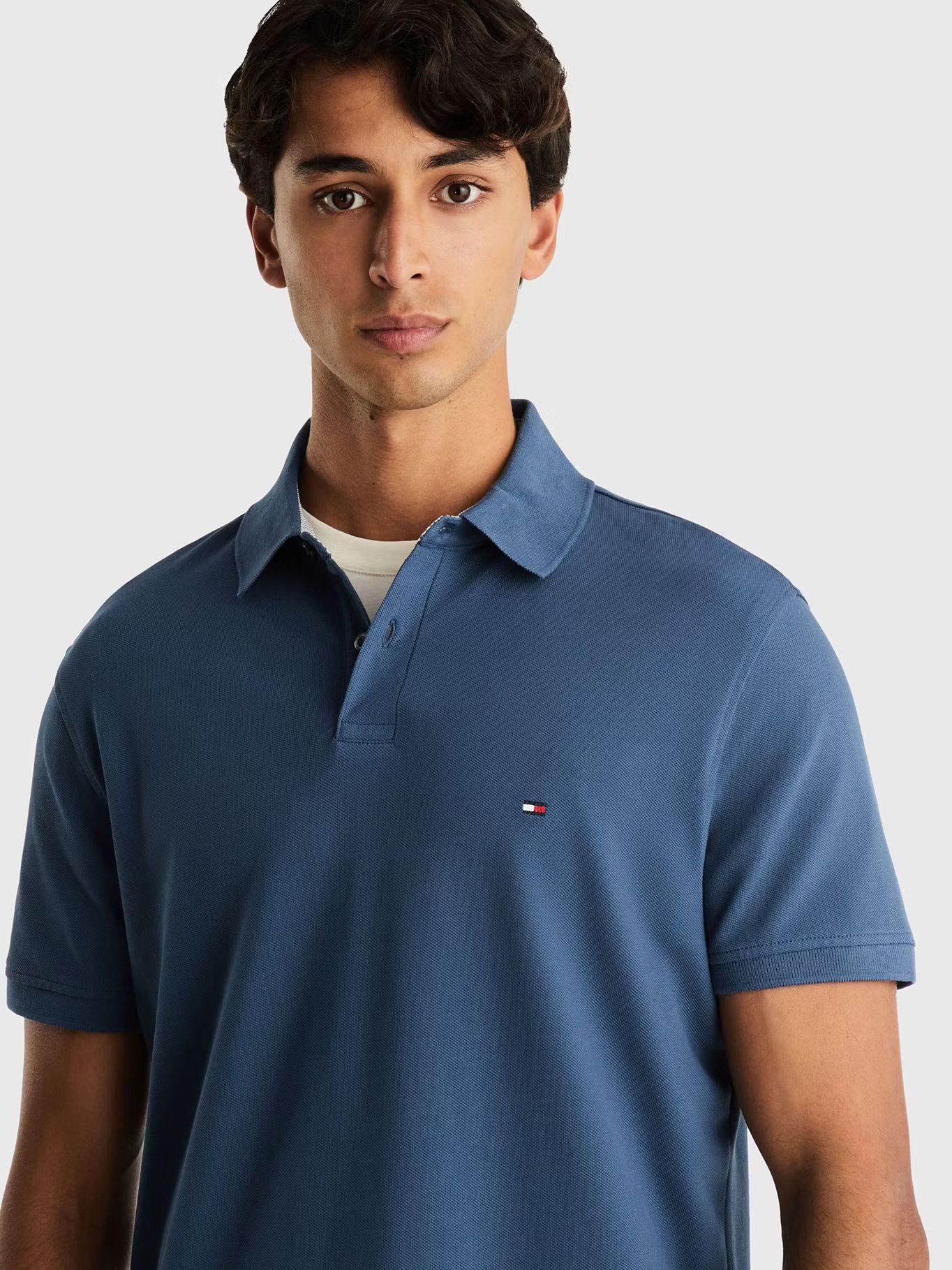 Polo Im 1985 Regular Fit Azul Tommy Hilfiger-3