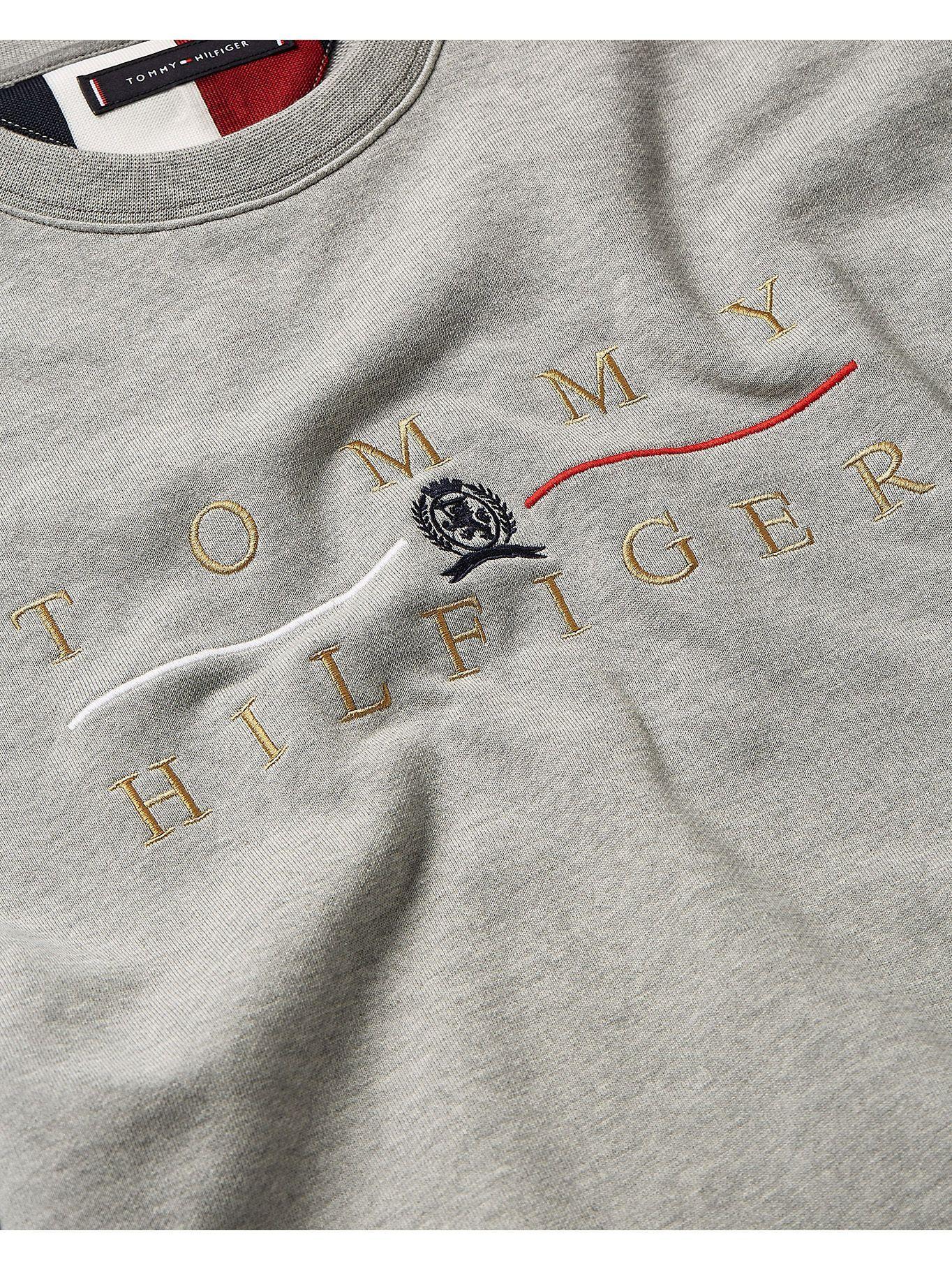 Polerón Icon Crest Gris Tommy Hilfiger A2-2