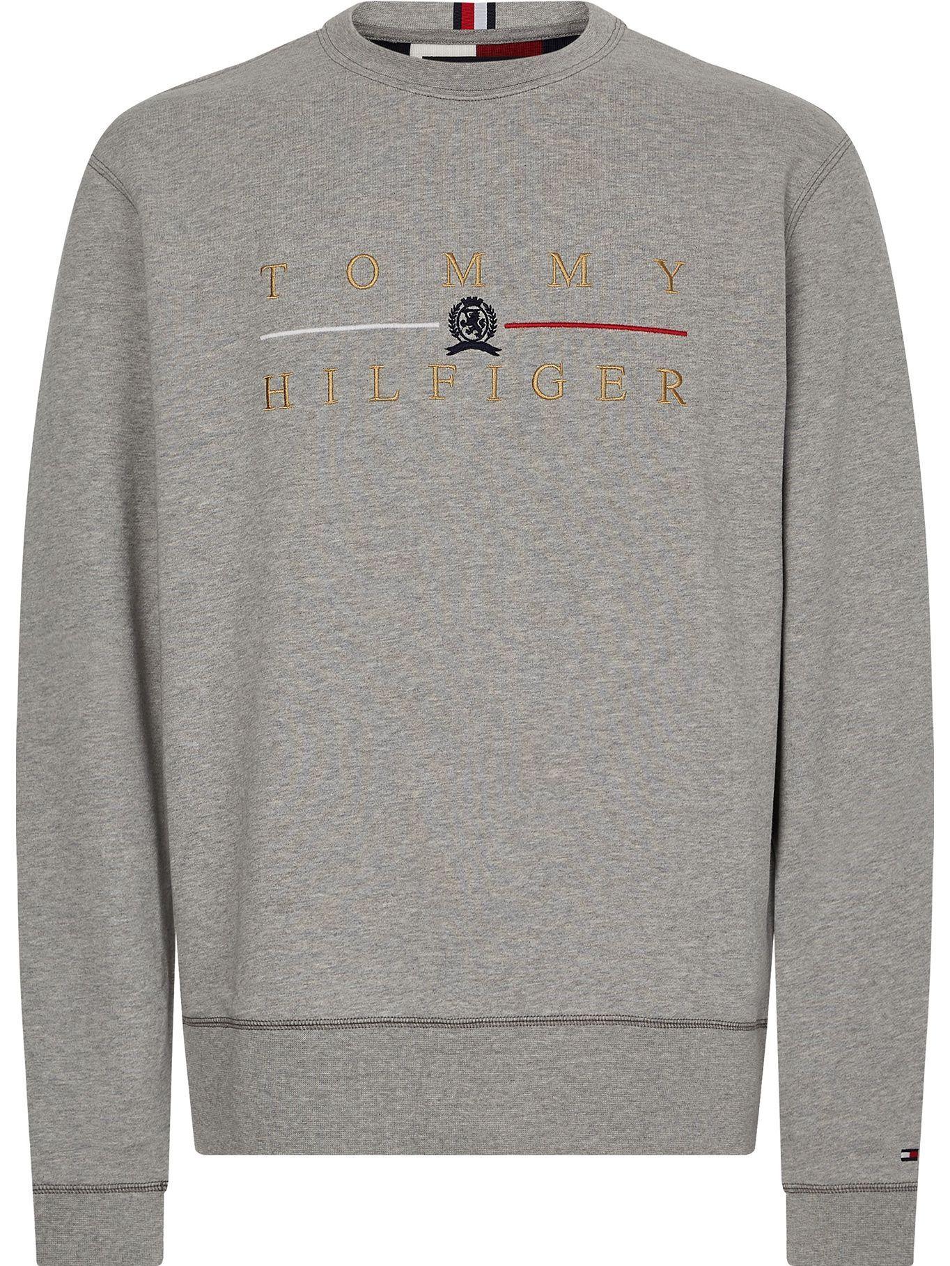 Polerón Icon Crest Gris Tommy Hilfiger A2-0