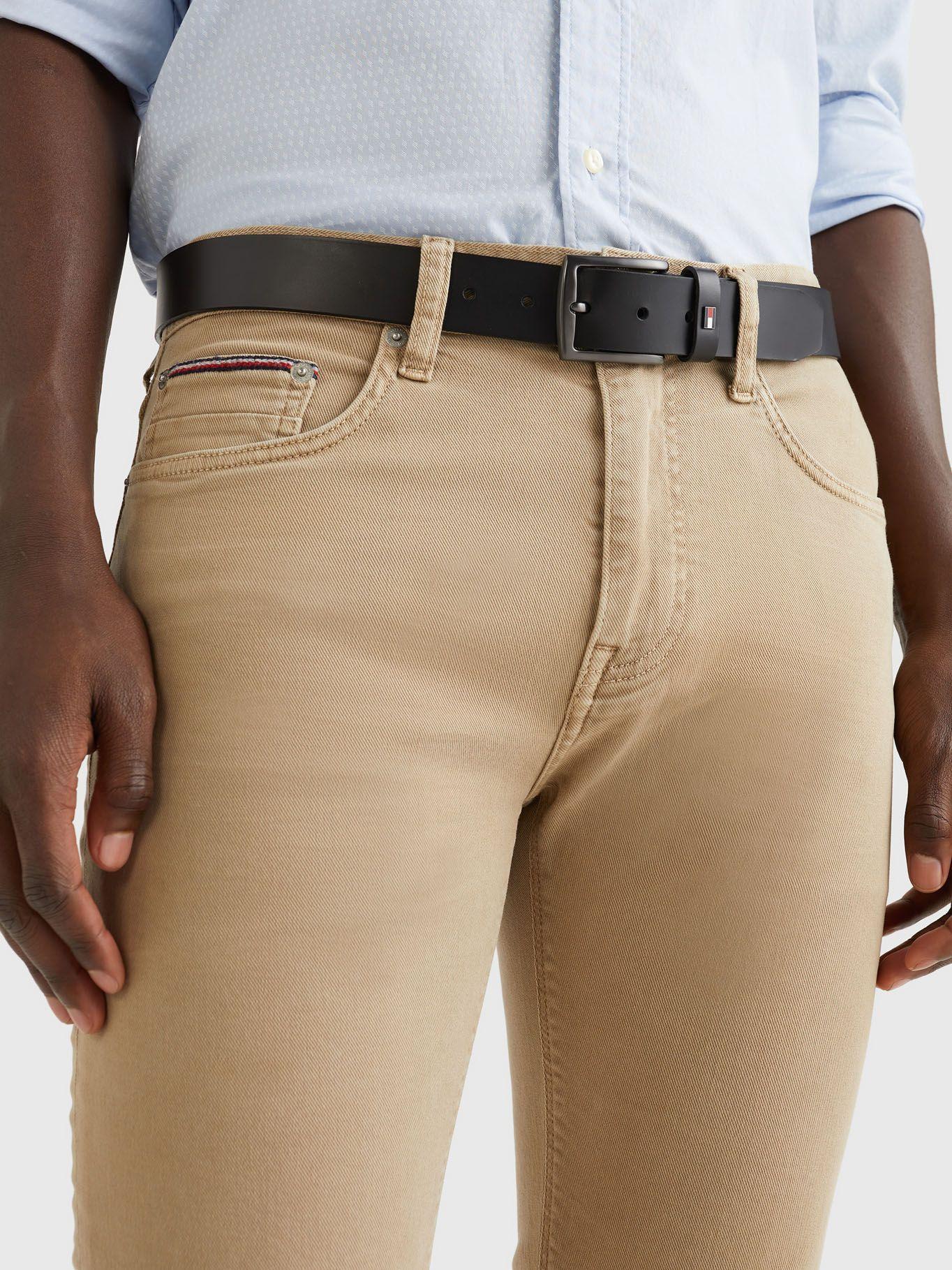 Cinturón Denton 3.5 Negro Tommy Hilfiger JN2-1