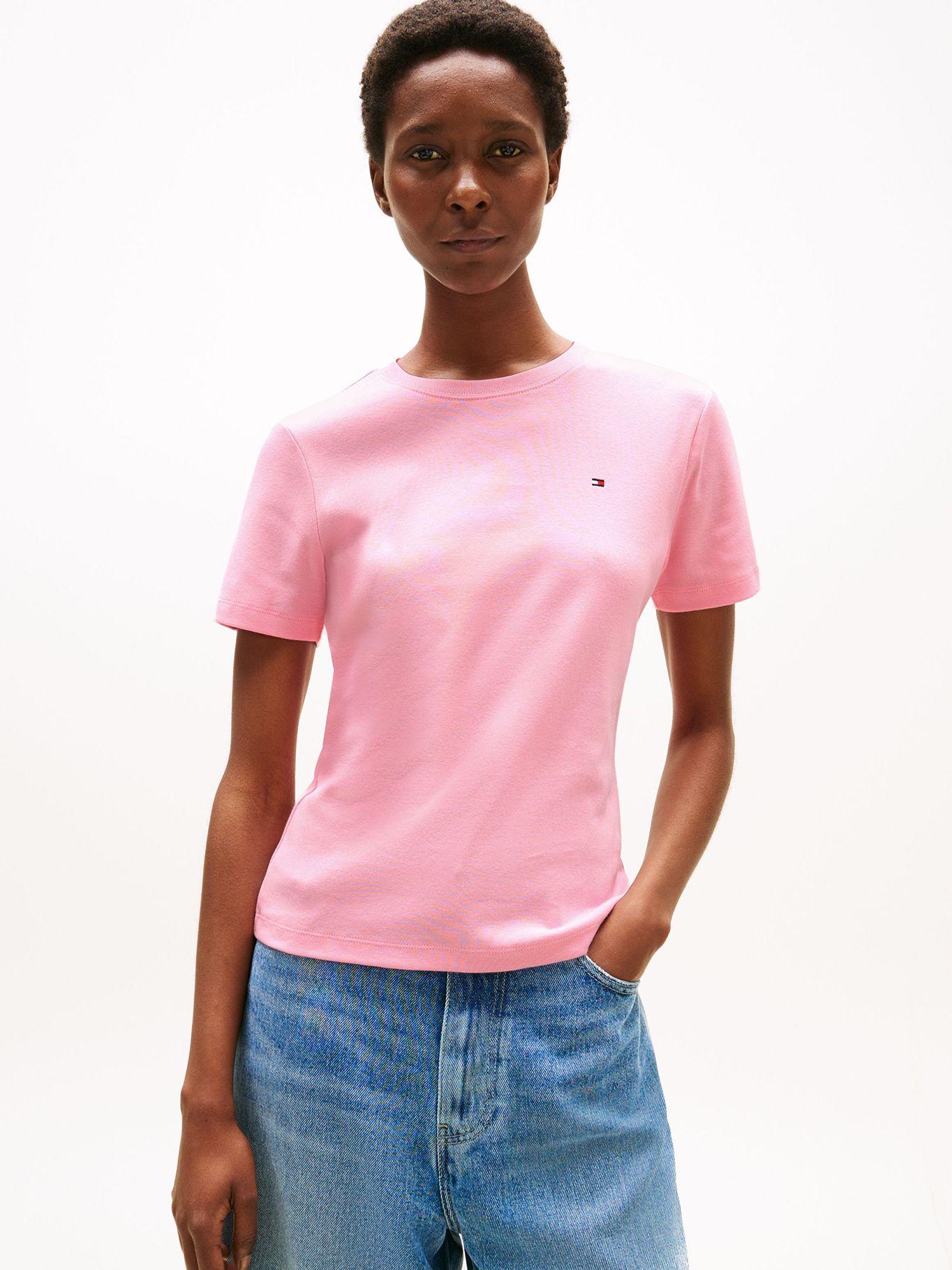 Polera Cody Slim Fit Rosado TOL Tommy Hilfiger-0