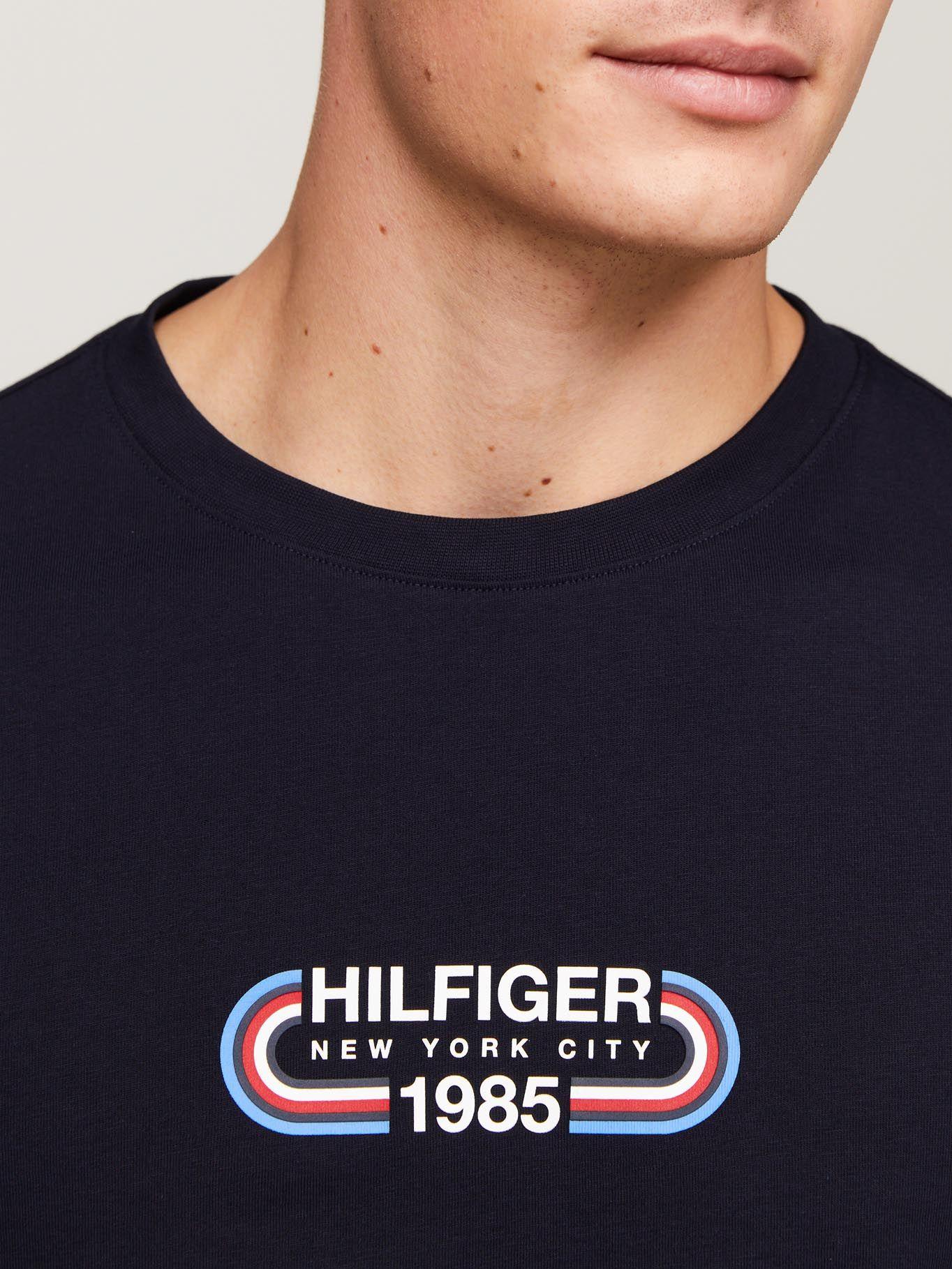 Polera Logo Archive Regular Fit Azul Tommy Hilfiger-3