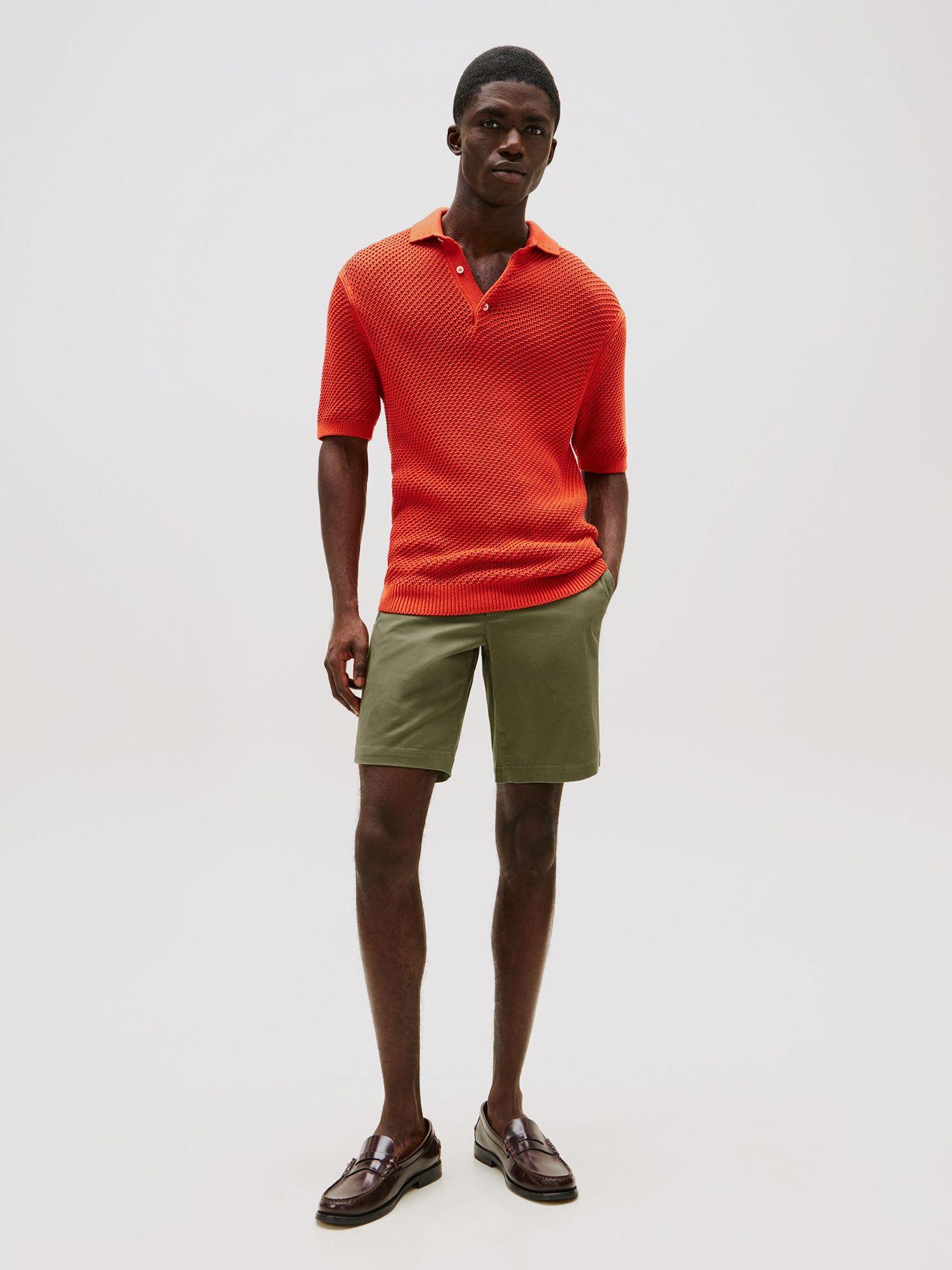 Short Essential 1895 De Algodón Verde Tommy Hilfiger-0