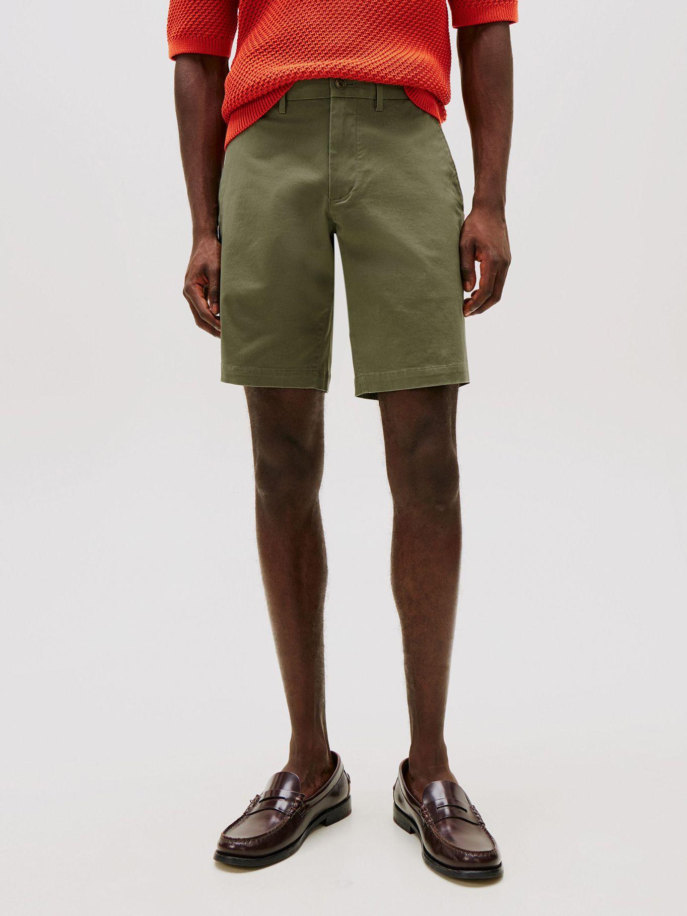 Short Essential 1895 De Algodón Verde Tommy Hilfiger-1