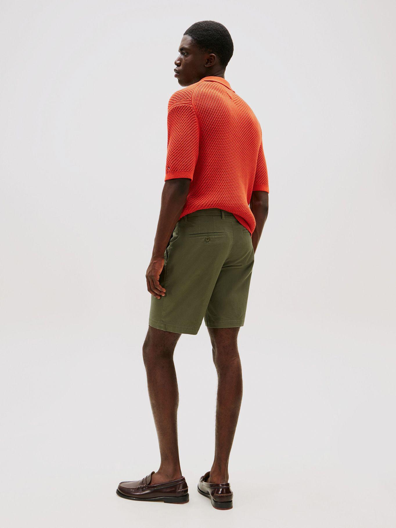 Short Essential 1895 De Algodón Verde Tommy Hilfiger-2