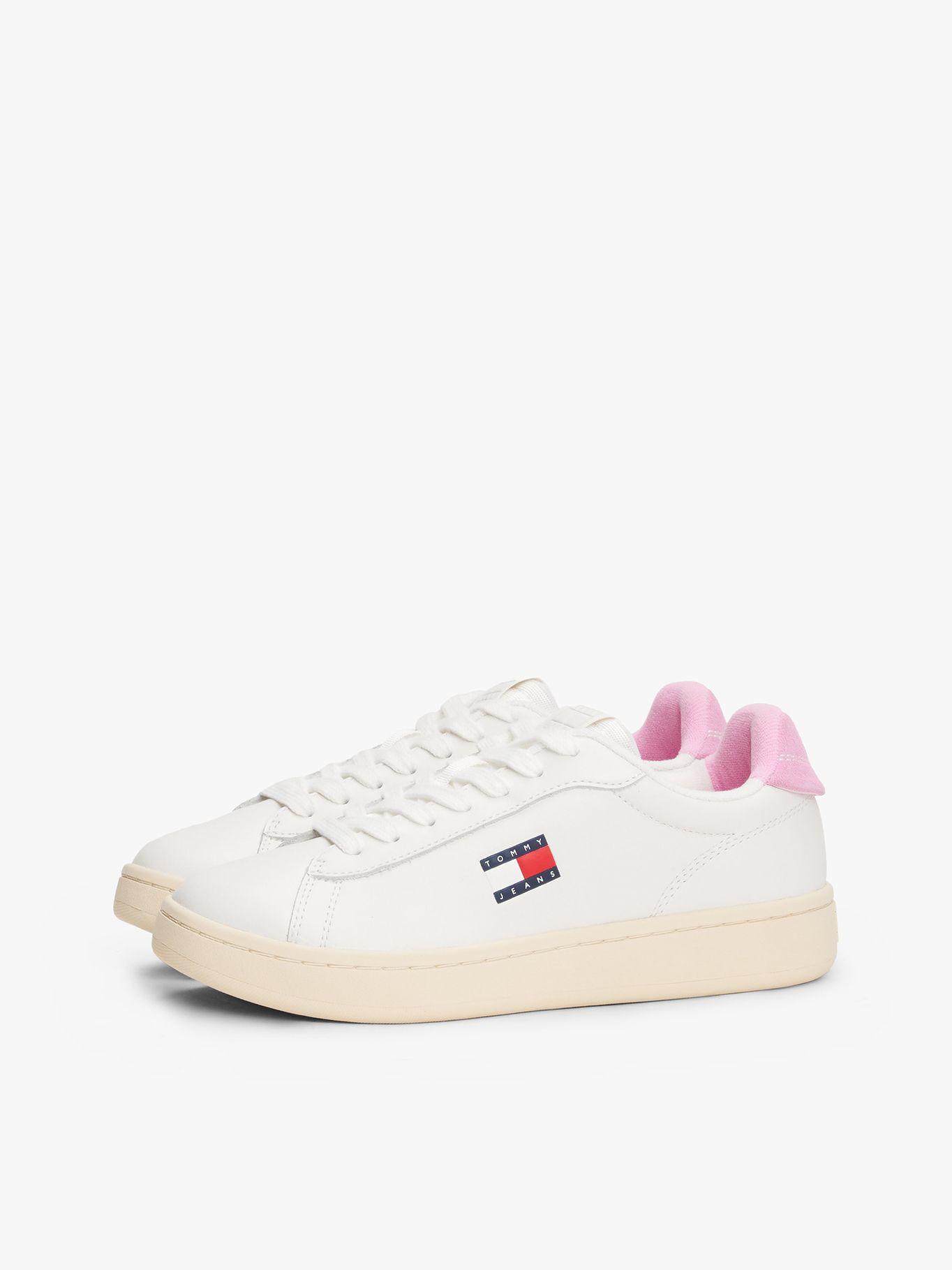 Zapatillas Archive y Cuero Blanco Tommy Jeans-0