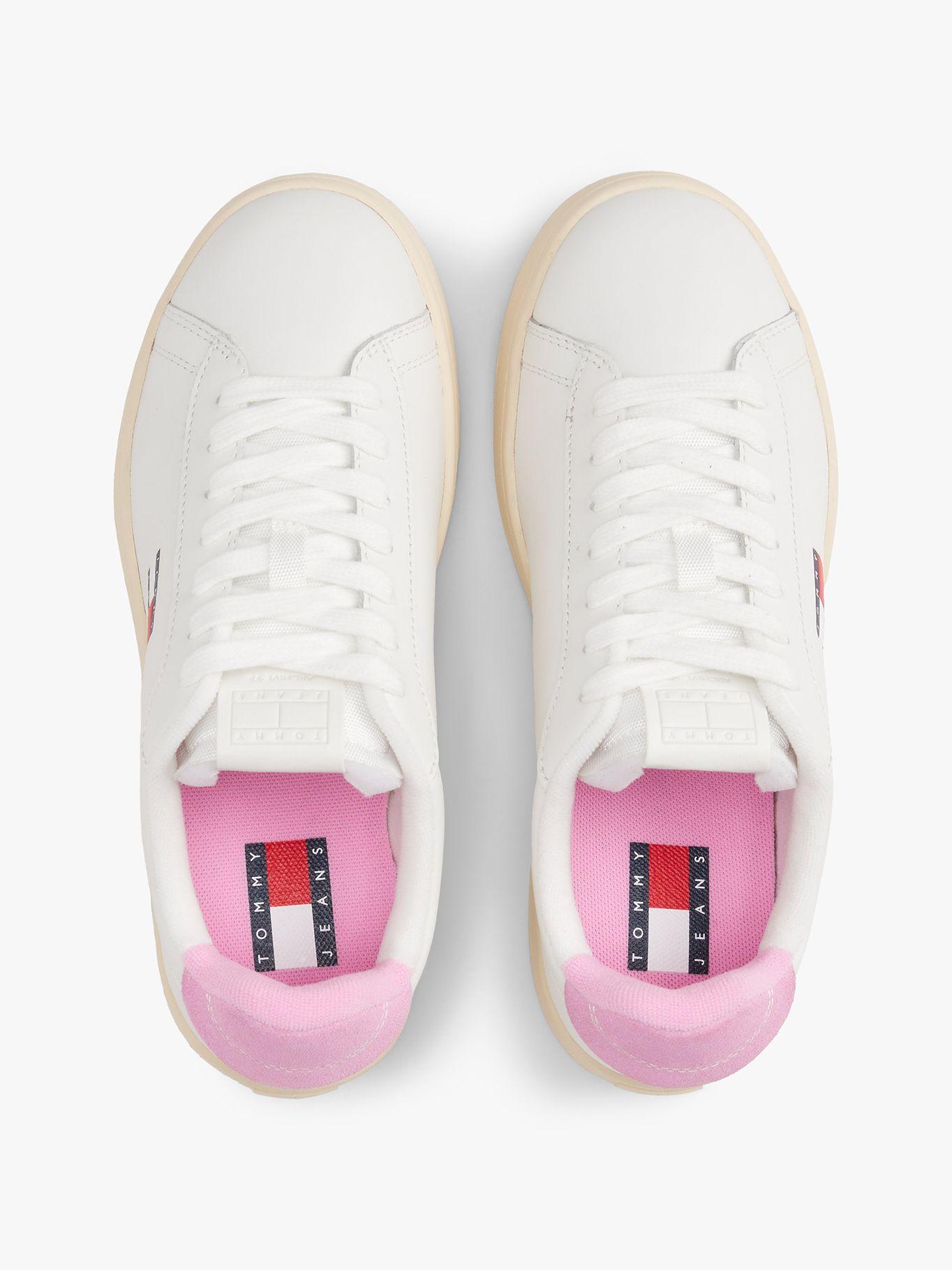 Zapatillas Archive y Cuero Blanco Tommy Jeans-2