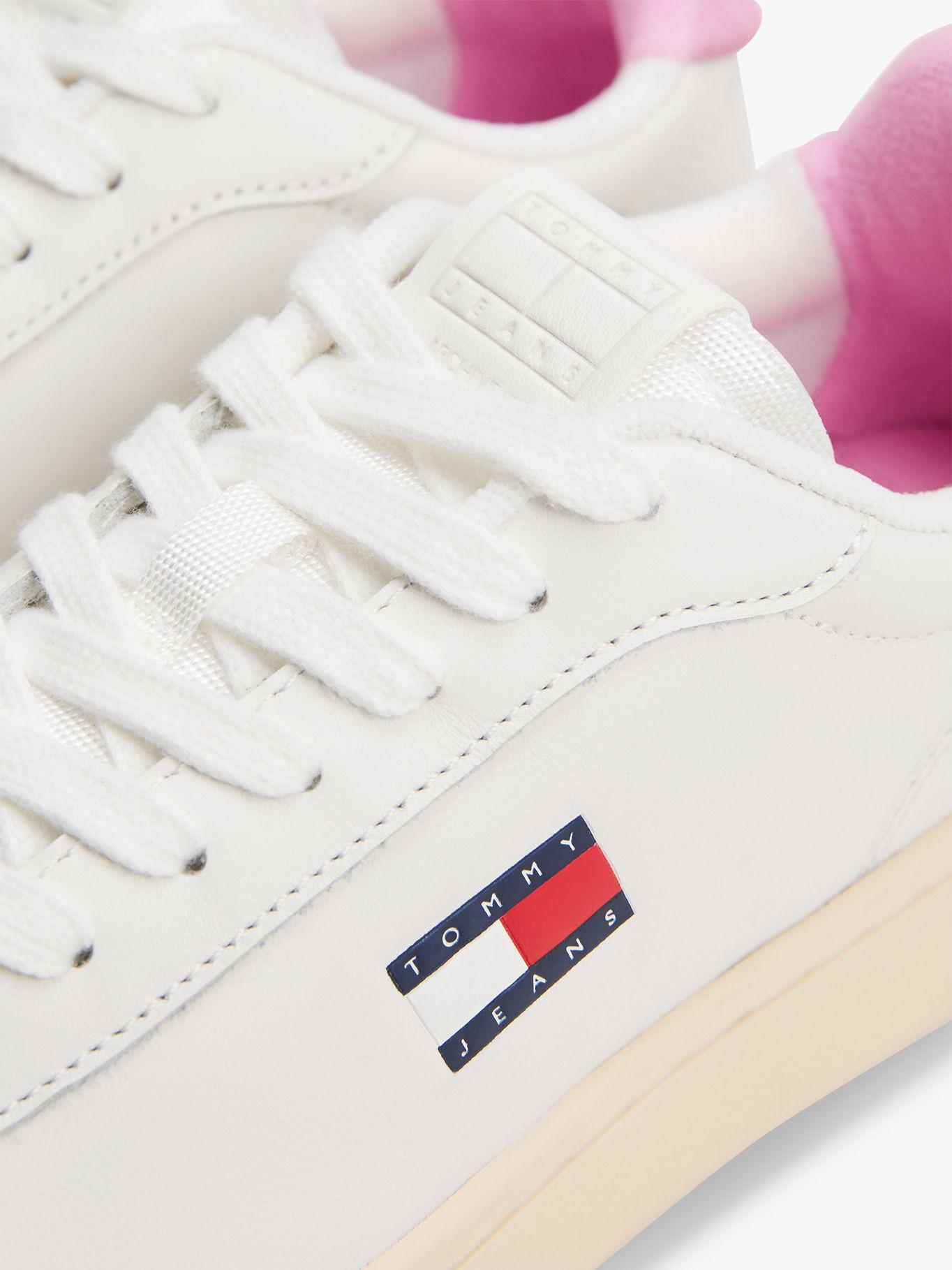 Zapatillas Archive y Cuero Blanco Tommy Jeans-3