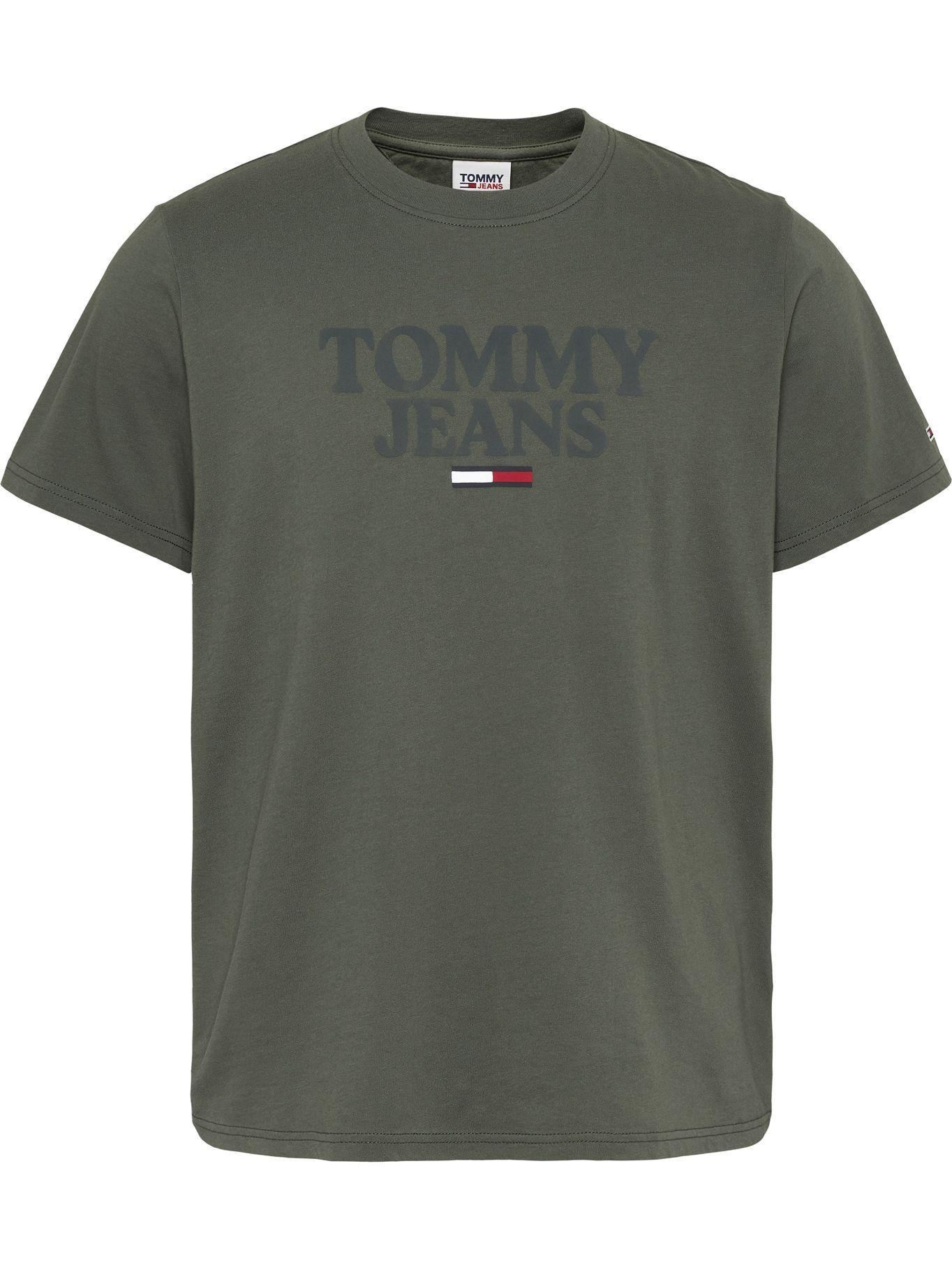 Polera Tonal Entry Graphic Logo Verde Tommy Hilfiger-0