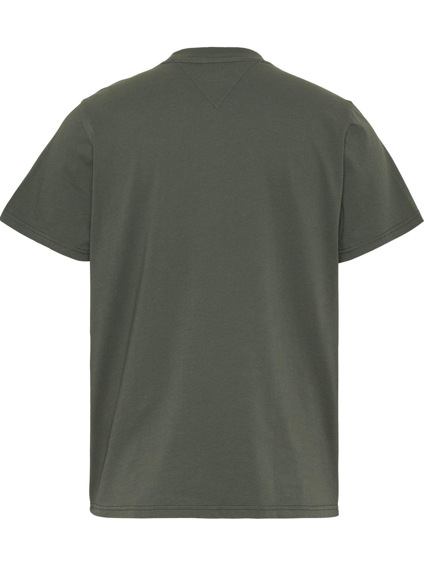 Polera Tonal Entry Graphic Logo Verde Tommy Hilfiger-1