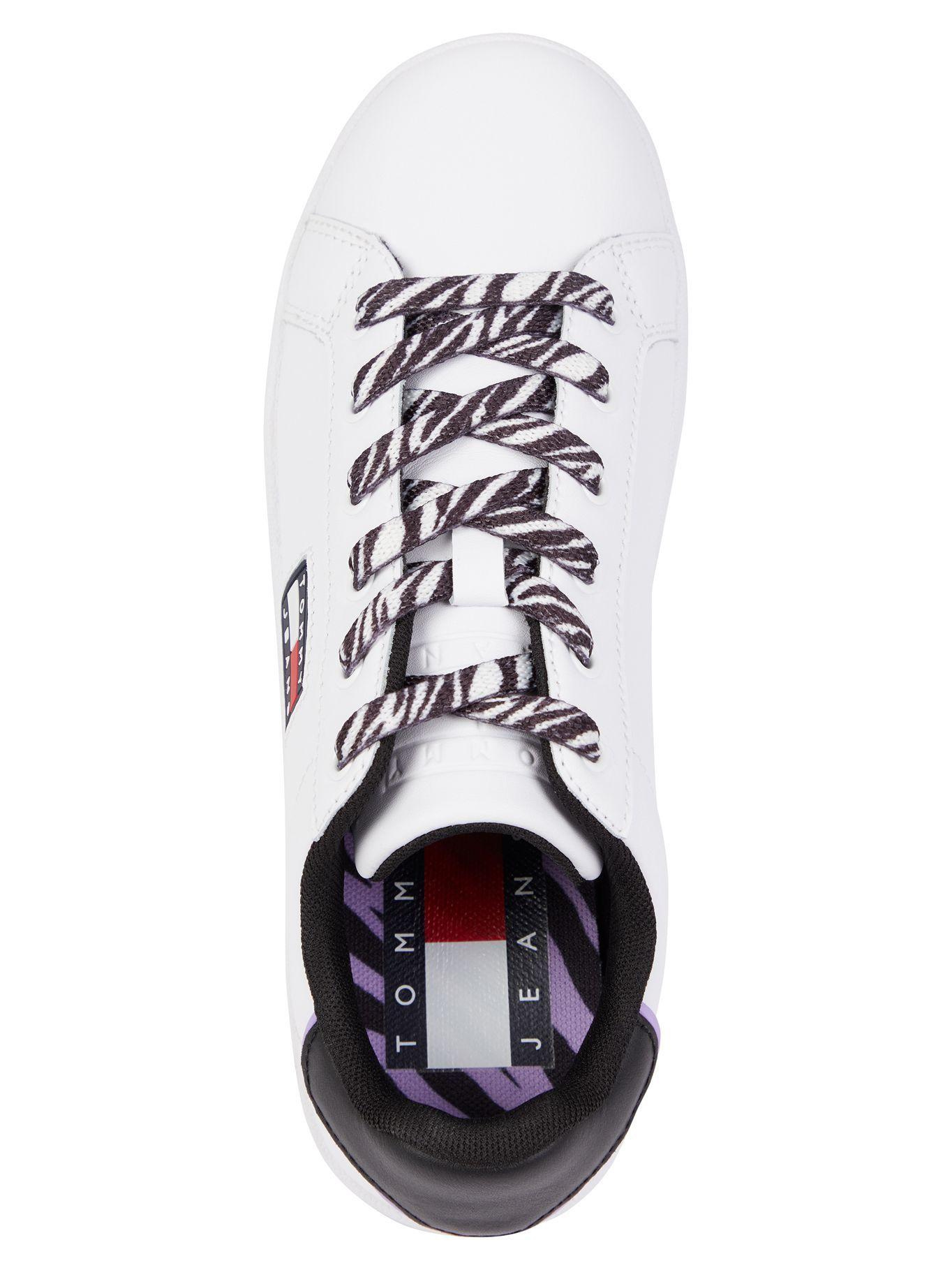 Zapatillas con Plataforma Blanco Tommy Jeans E2-1