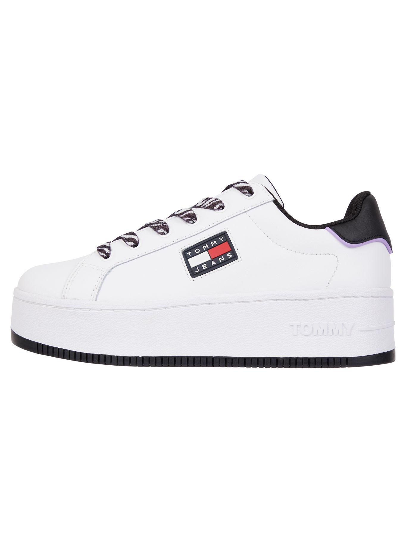 Zapatillas con Plataforma Blanco Tommy Jeans E2-0