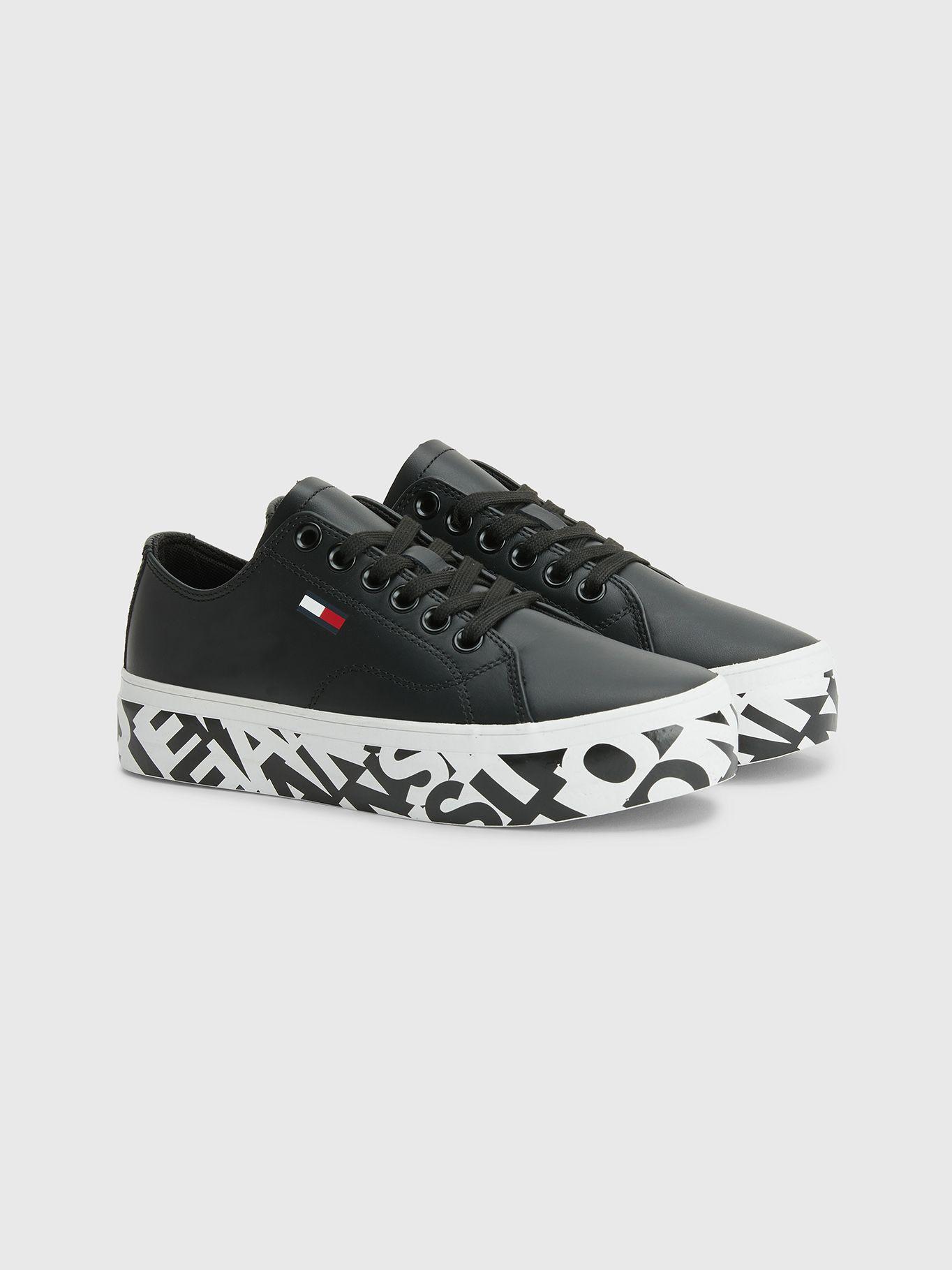 Zapatillas Cupsole Logo Print Negro Tommy Hilfiger-0