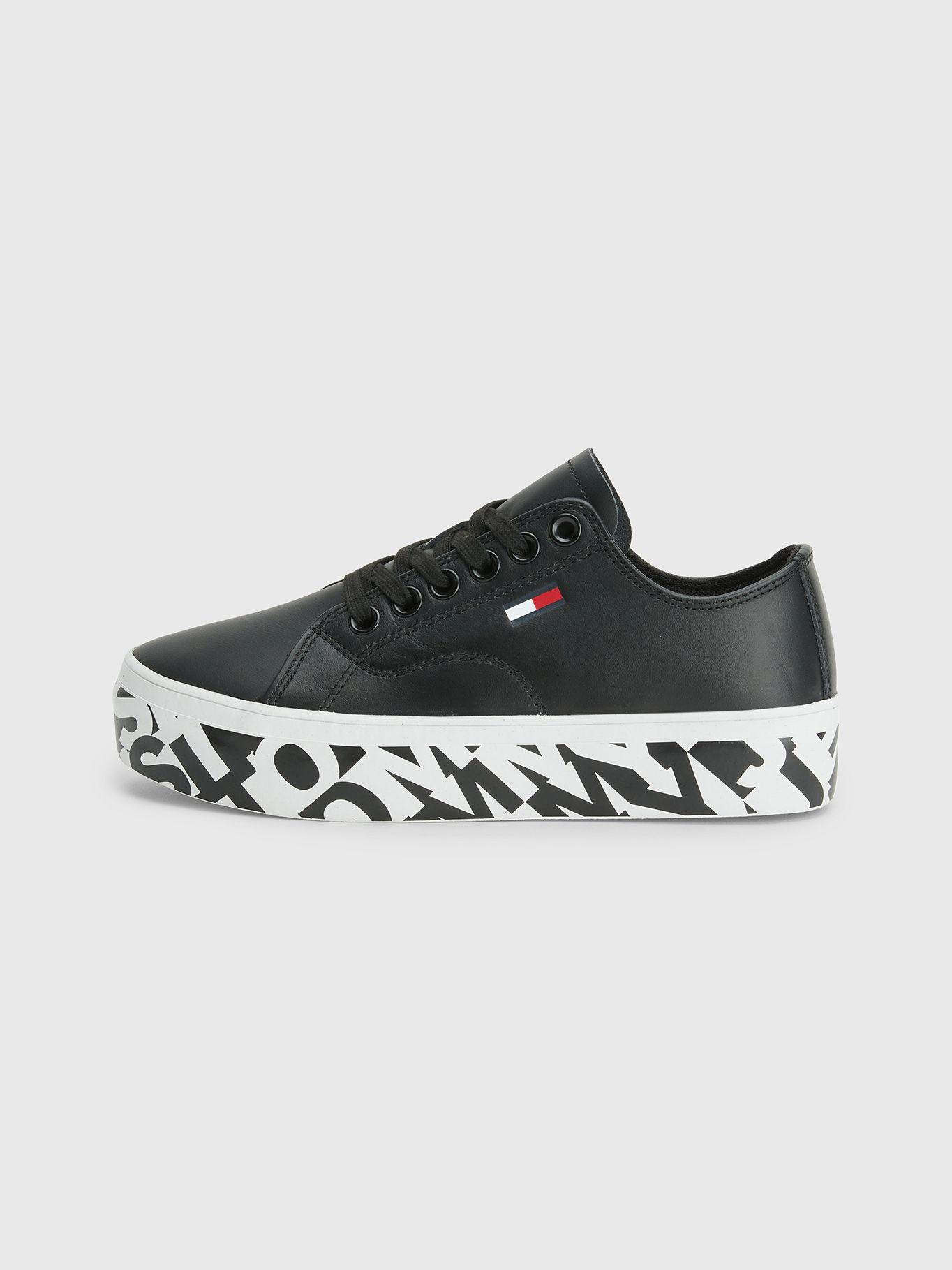Zapatillas Cupsole Logo Print Negro Tommy Hilfiger-2