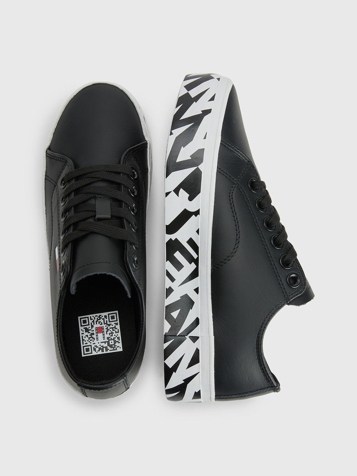 Zapatillas Cupsole Logo Print Negro Tommy Hilfiger-4
