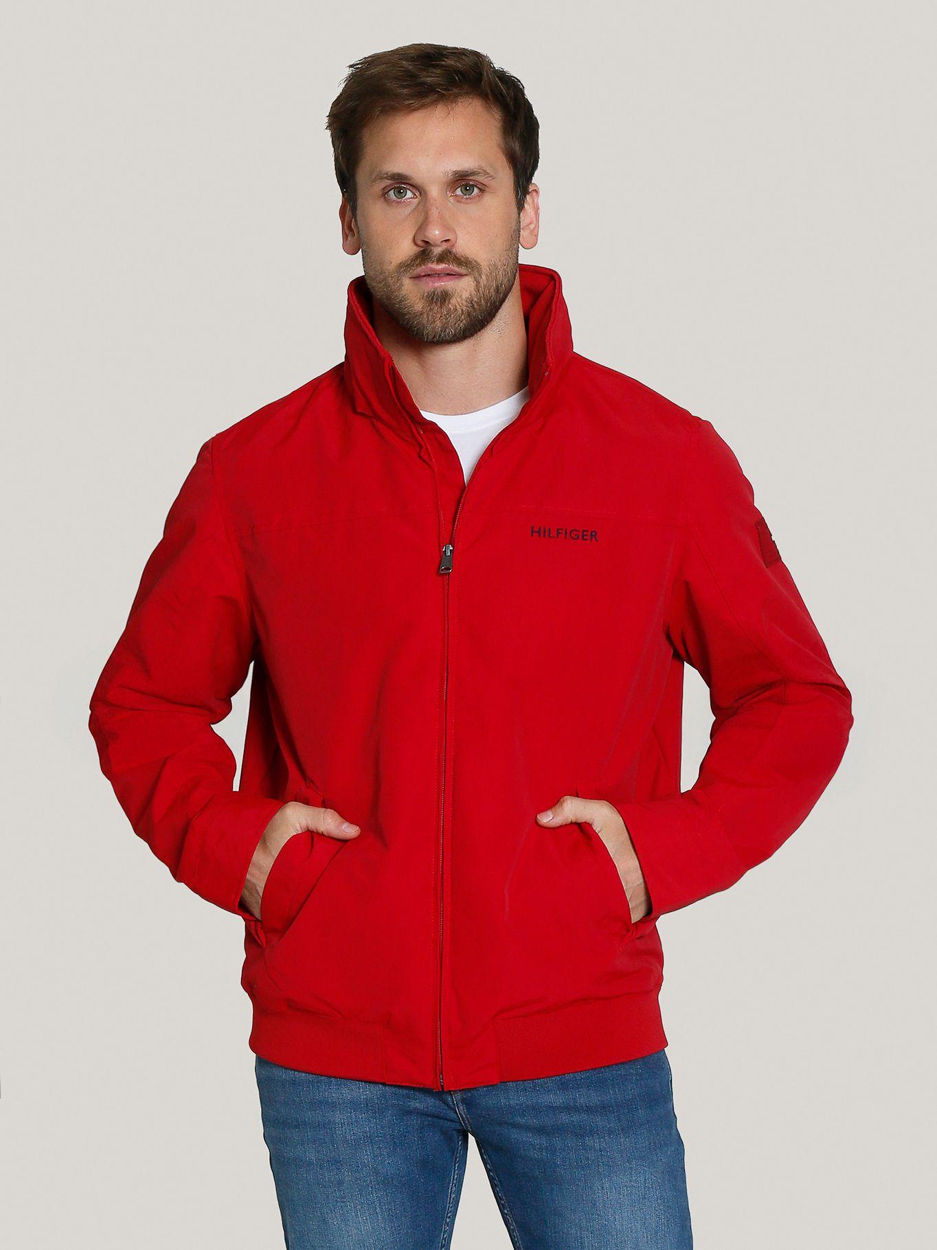 Chaqueta Classic Regatta Con Logo Rojo Tommy Hilfiger-0