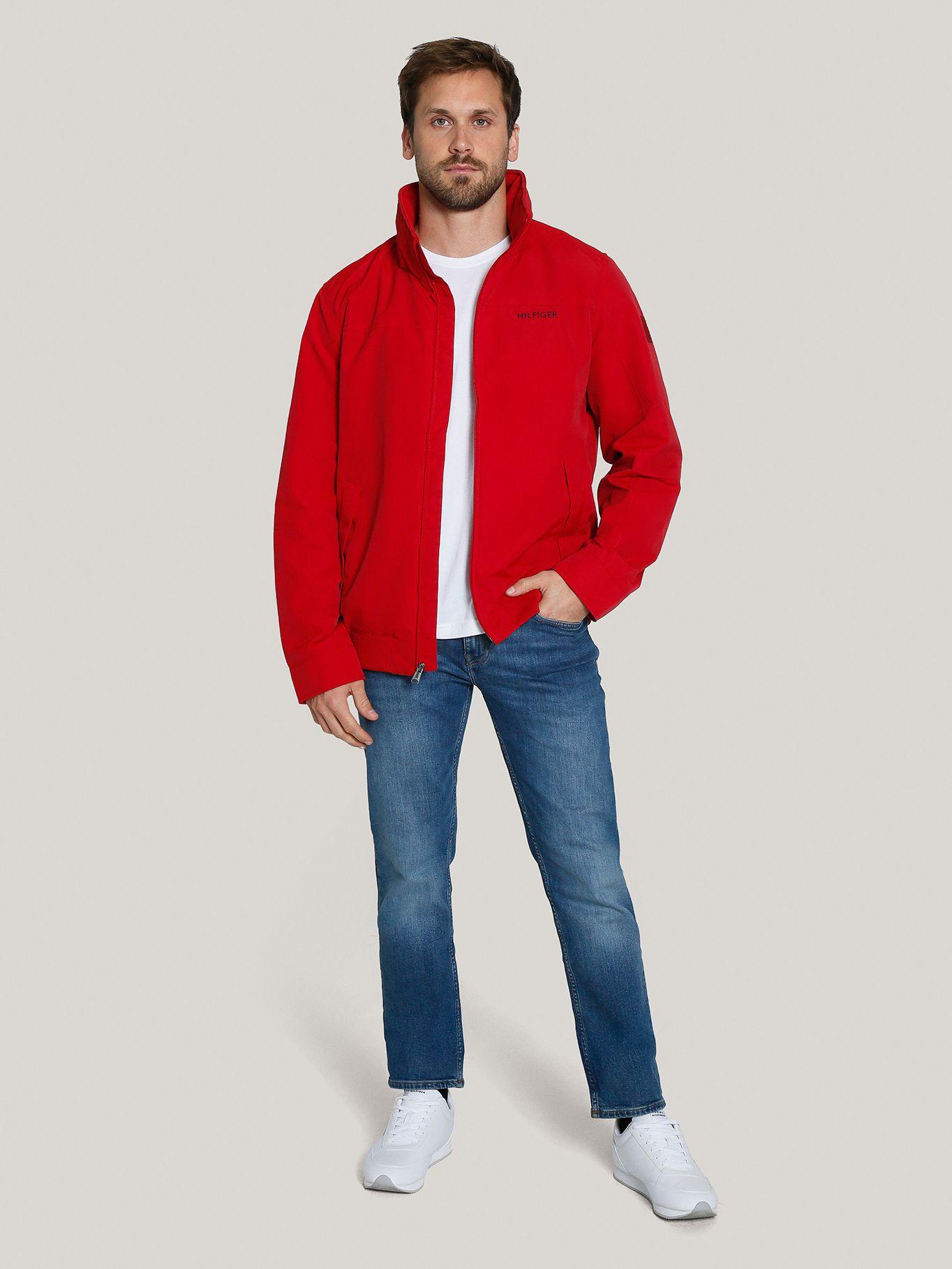 Chaqueta Classic Regatta Con Logo Rojo Tommy Hilfiger-1