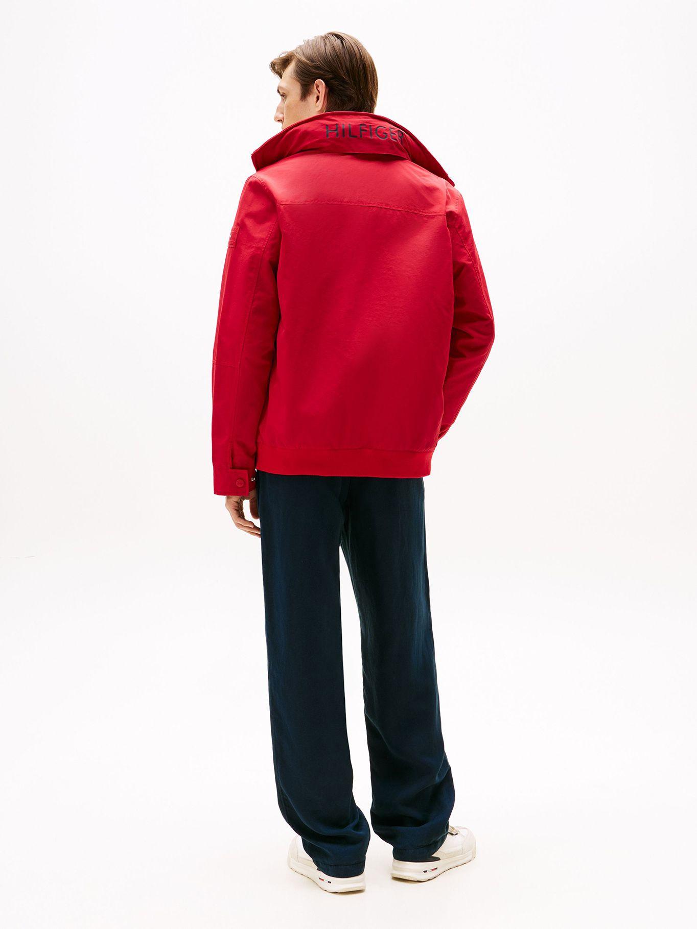 Chaqueta Classic Regatta Con Logo Rojo Tommy Hilfiger-2