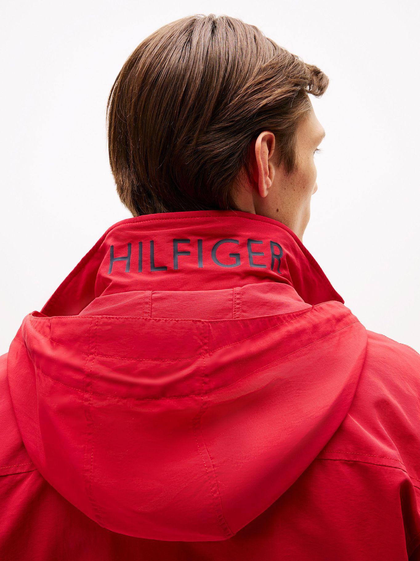 Chaqueta Classic Regatta Con Logo Rojo Tommy Hilfiger-4