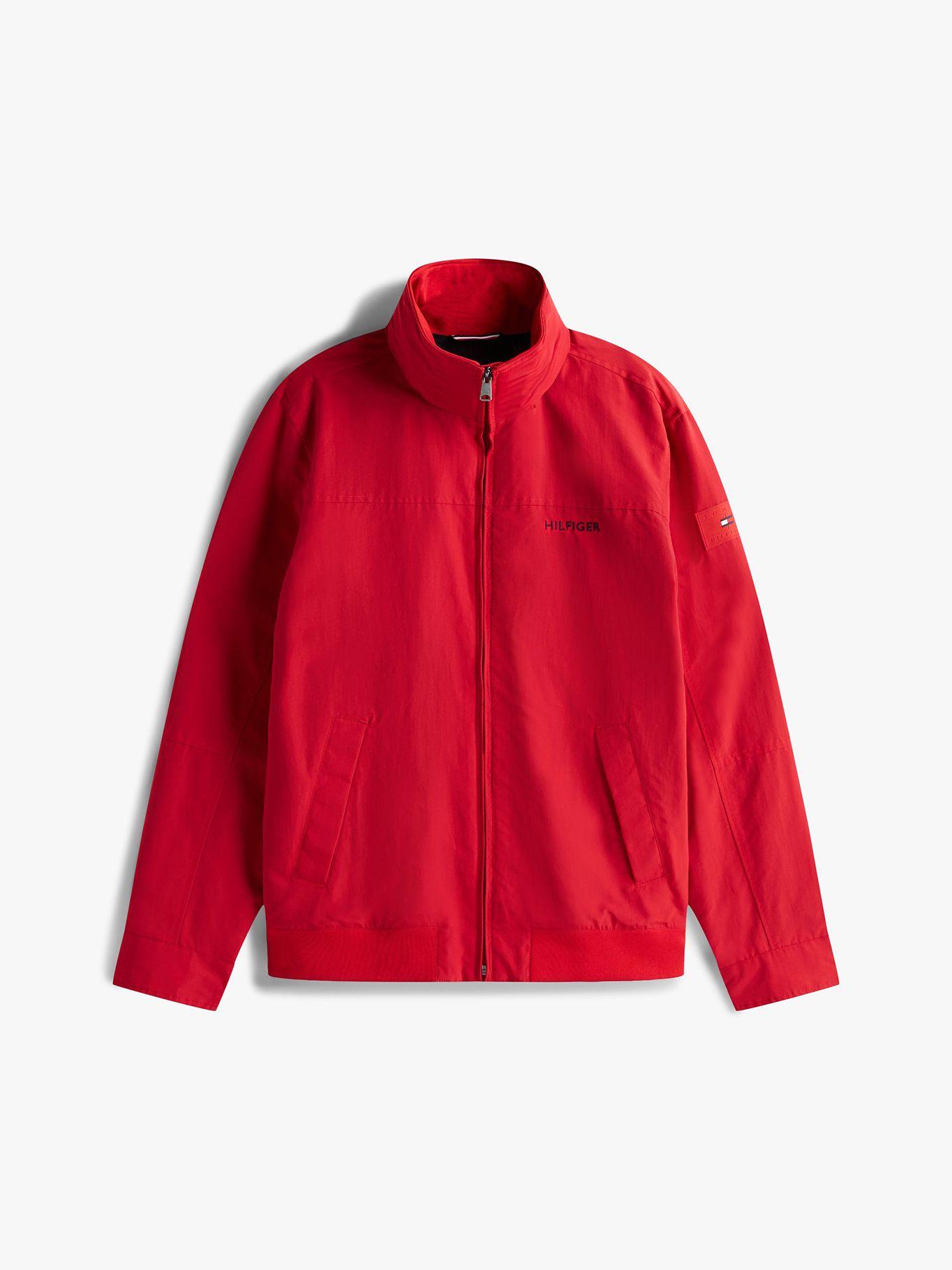 Chaqueta Classic Regatta Con Logo Rojo Tommy Hilfiger-5