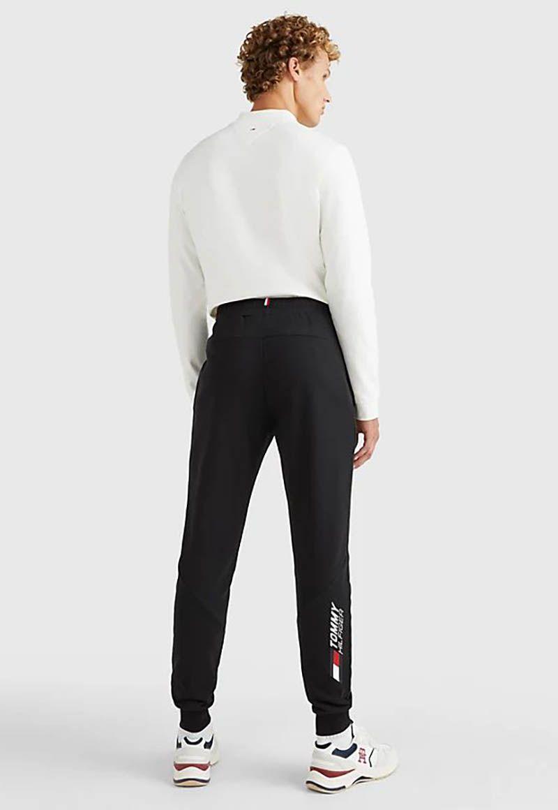 Joggers Essentials Terry Negro Tommy Hilfiger-1
