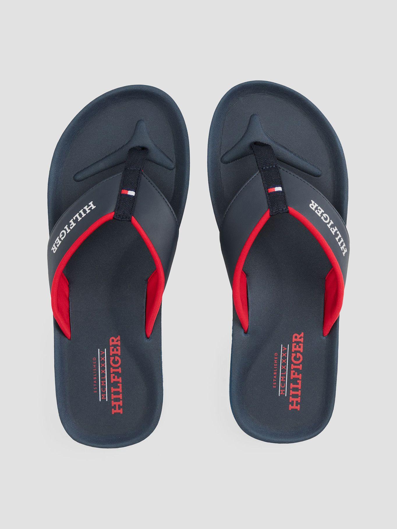 Sandalias Con Tiras Acolchadas Azul Tommy Hilfiger-2