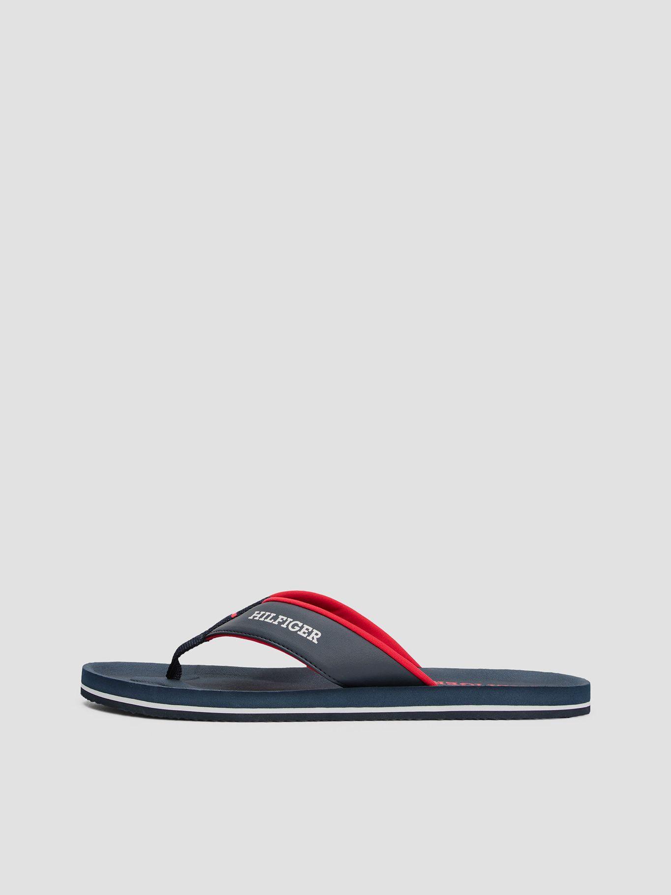 Sandalias Con Tiras Acolchadas Azul Tommy Hilfiger-5