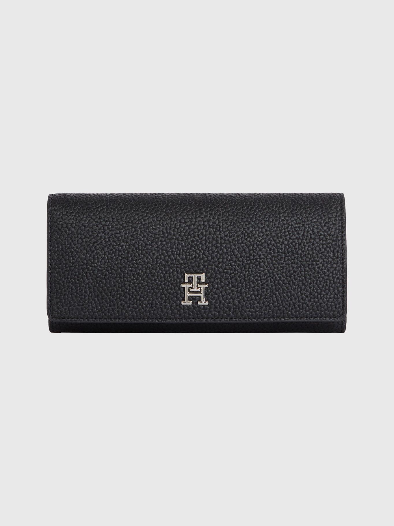 Billetera Emblem Monogram Negro Tommy Hilfiger-0