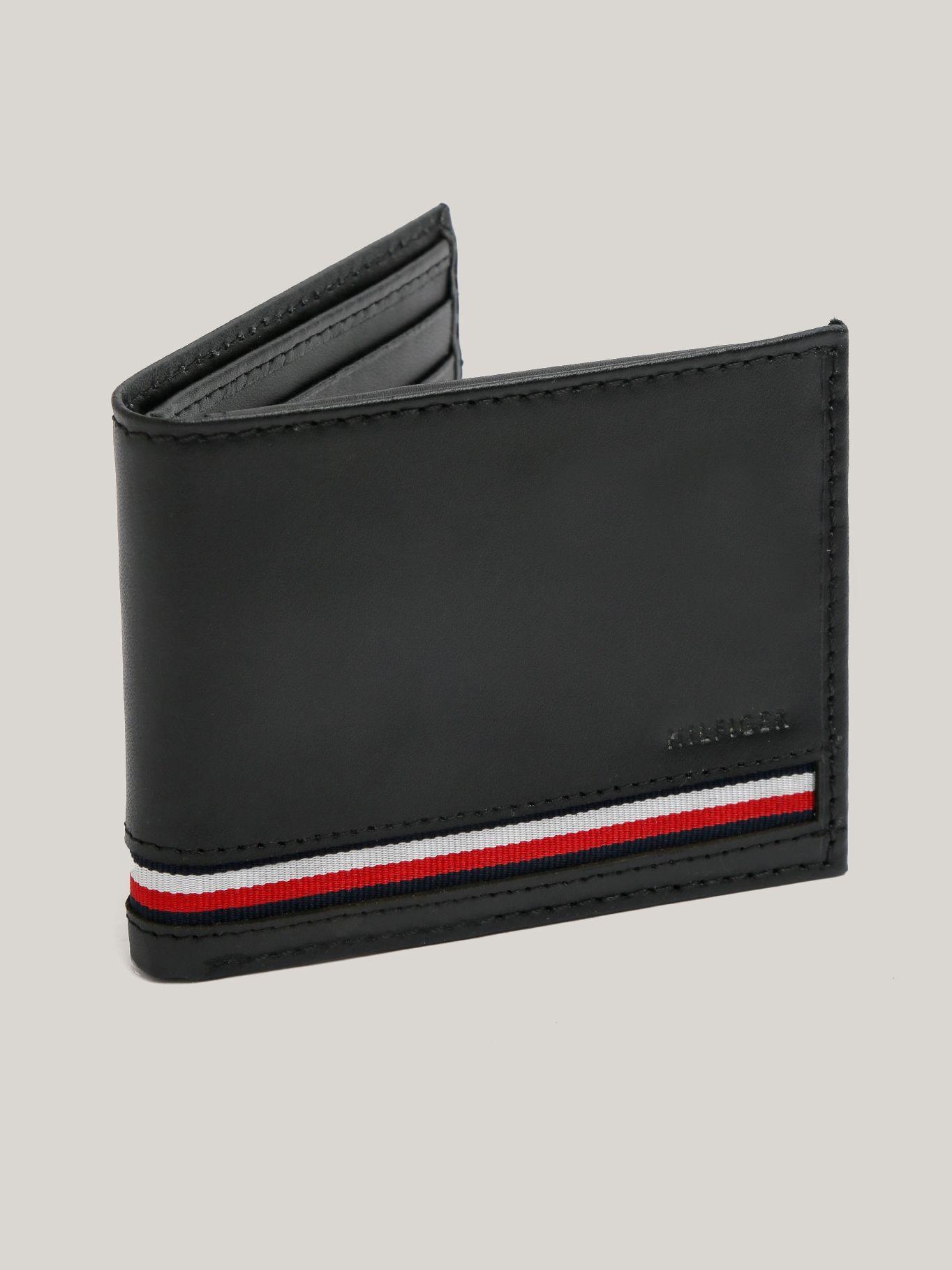 Billetera Solid De Cuero Negro Tommy Hilfiger-2