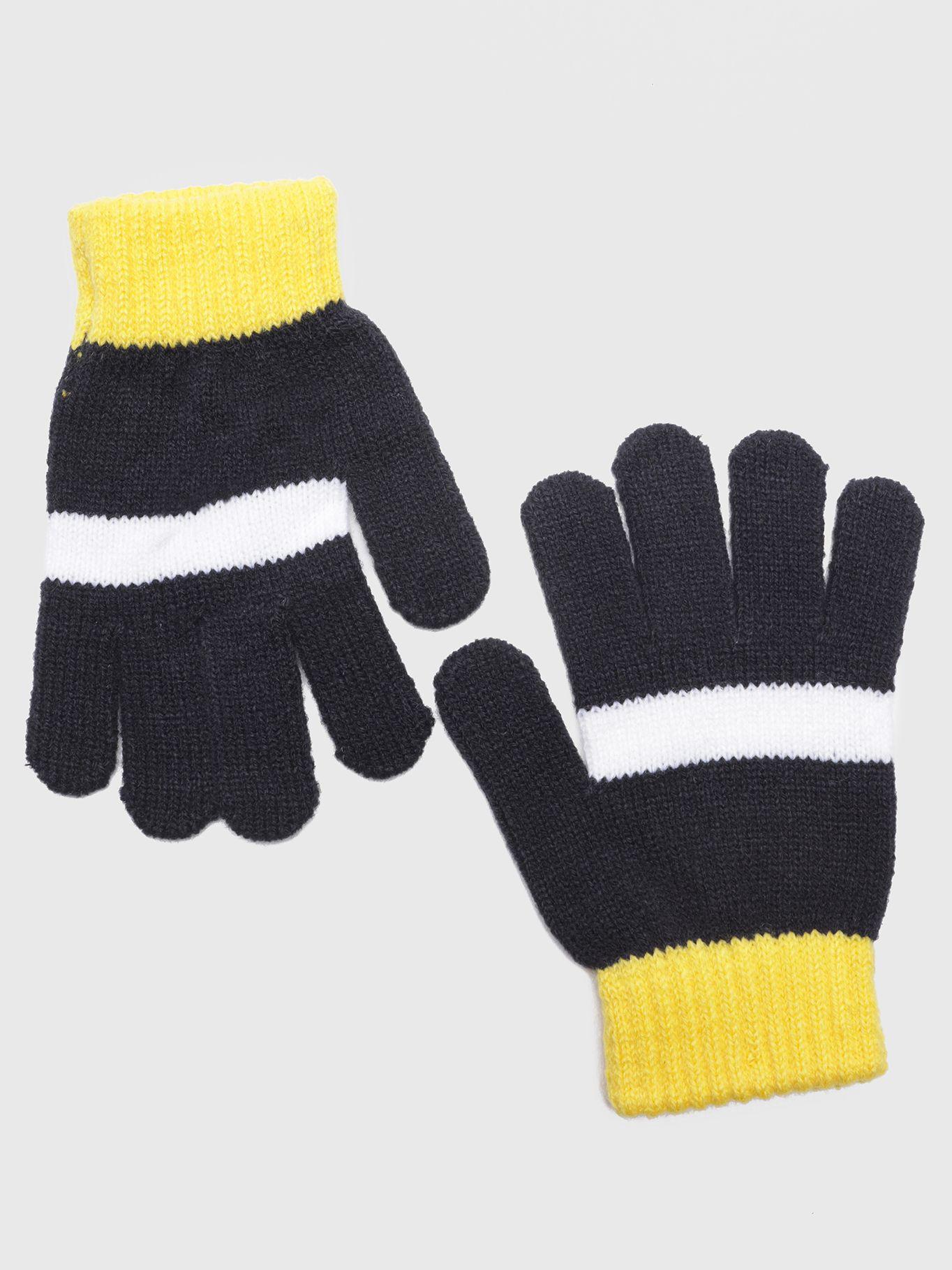 Set De Gorro Y Guantes Colorblock Azul Tommy Hilfiger-3