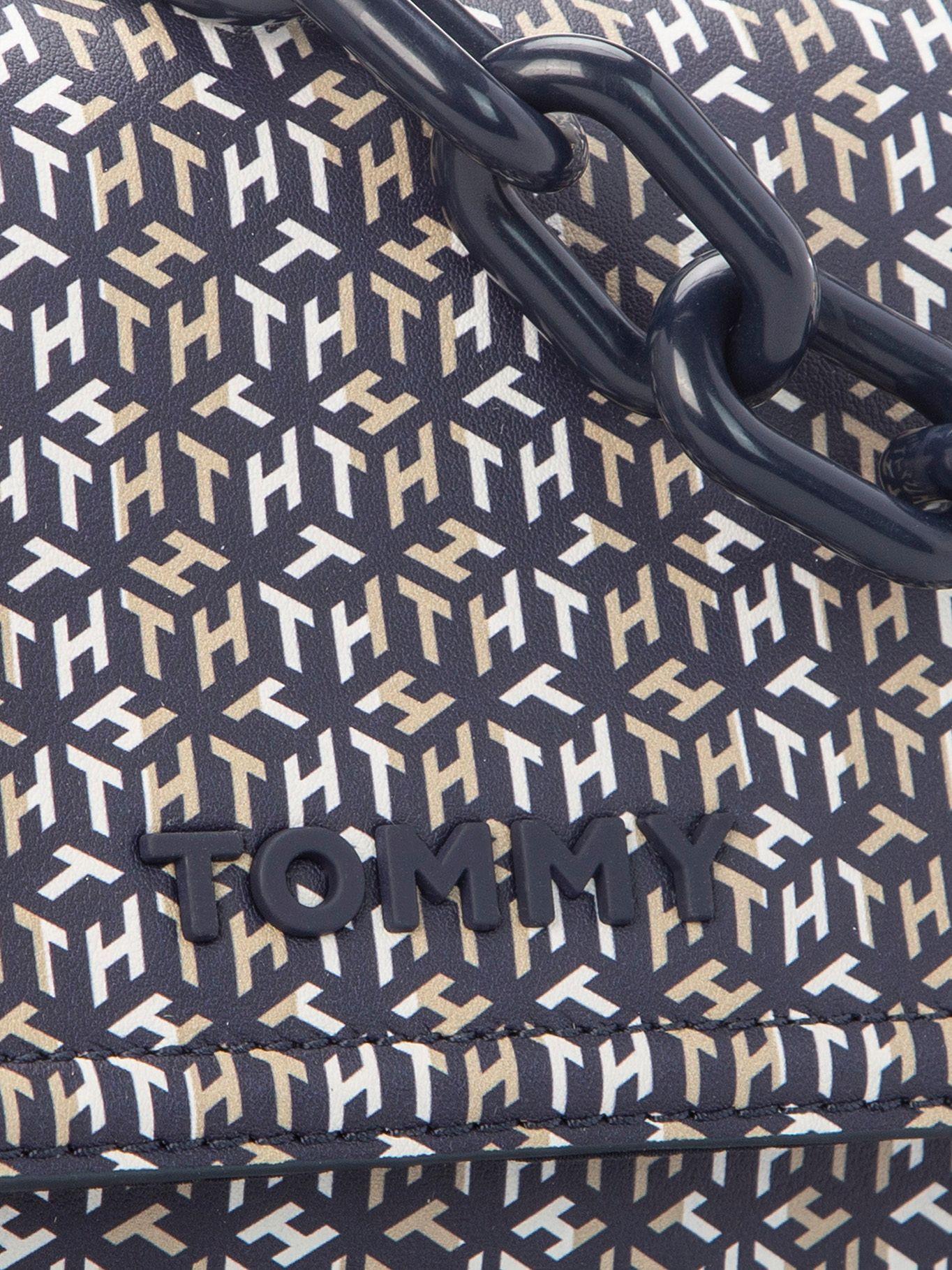 Cartera Mini Xbody Monogram Elsie Azul Tommy Hilfiger-2