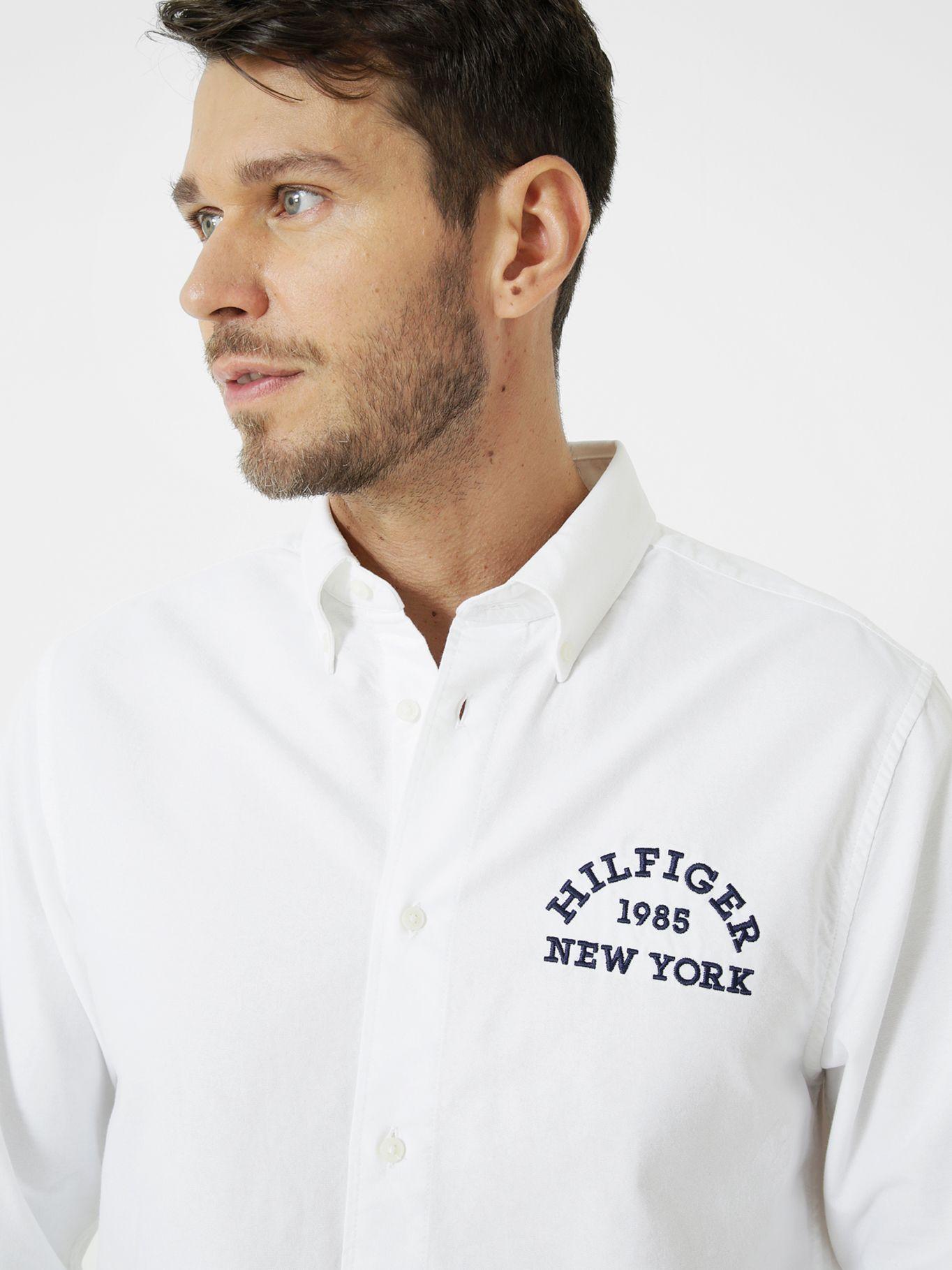 Camisa Small Graphic Con Logo Blanco Tommy Hilfiger-3