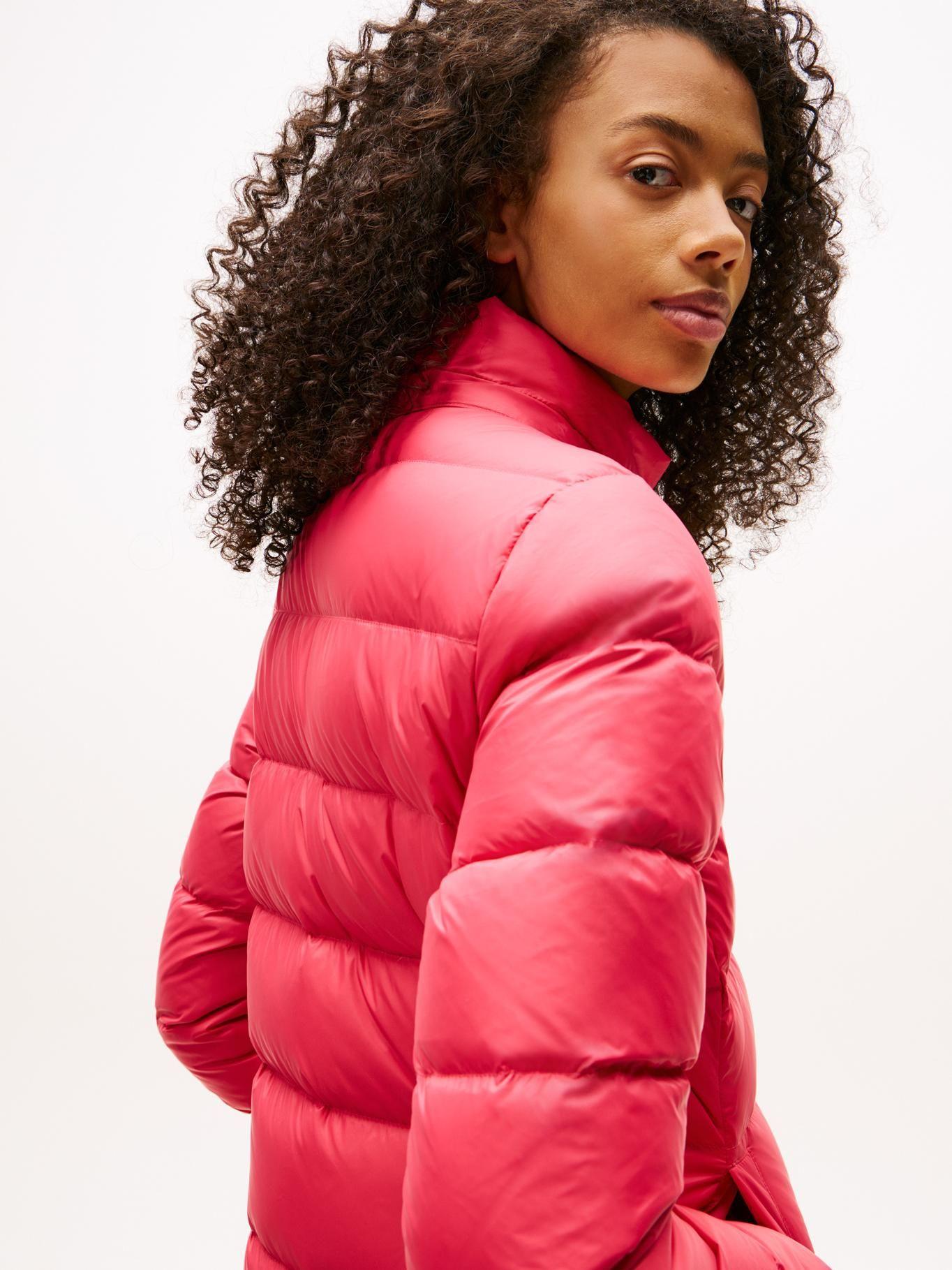 Parka Hooded Basic Acolchada Rosado Tommy Jeans-5