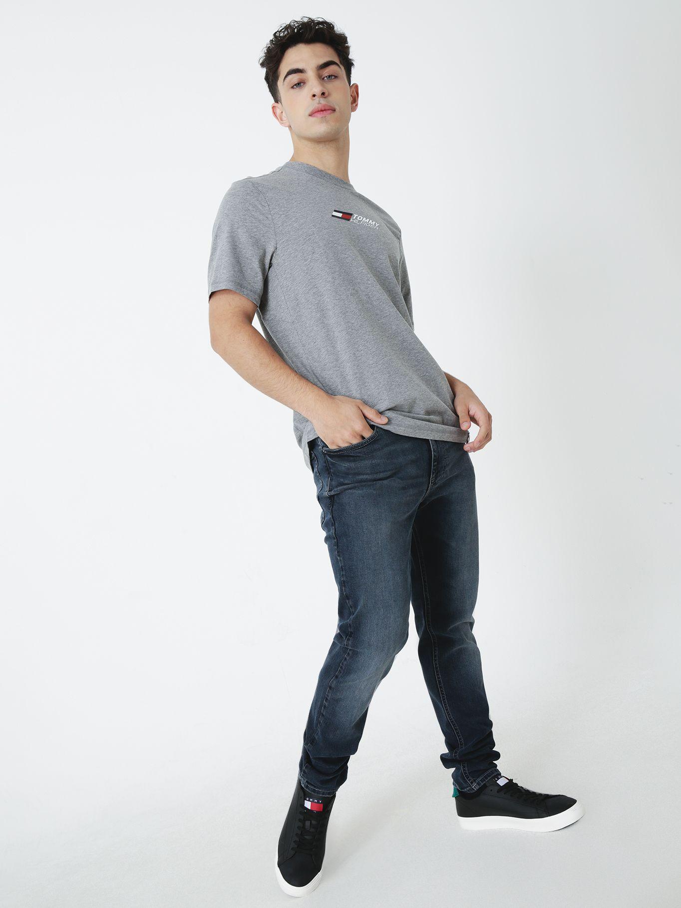 Polera Sport Ess Logo Gris Tommy Hilfiger-2