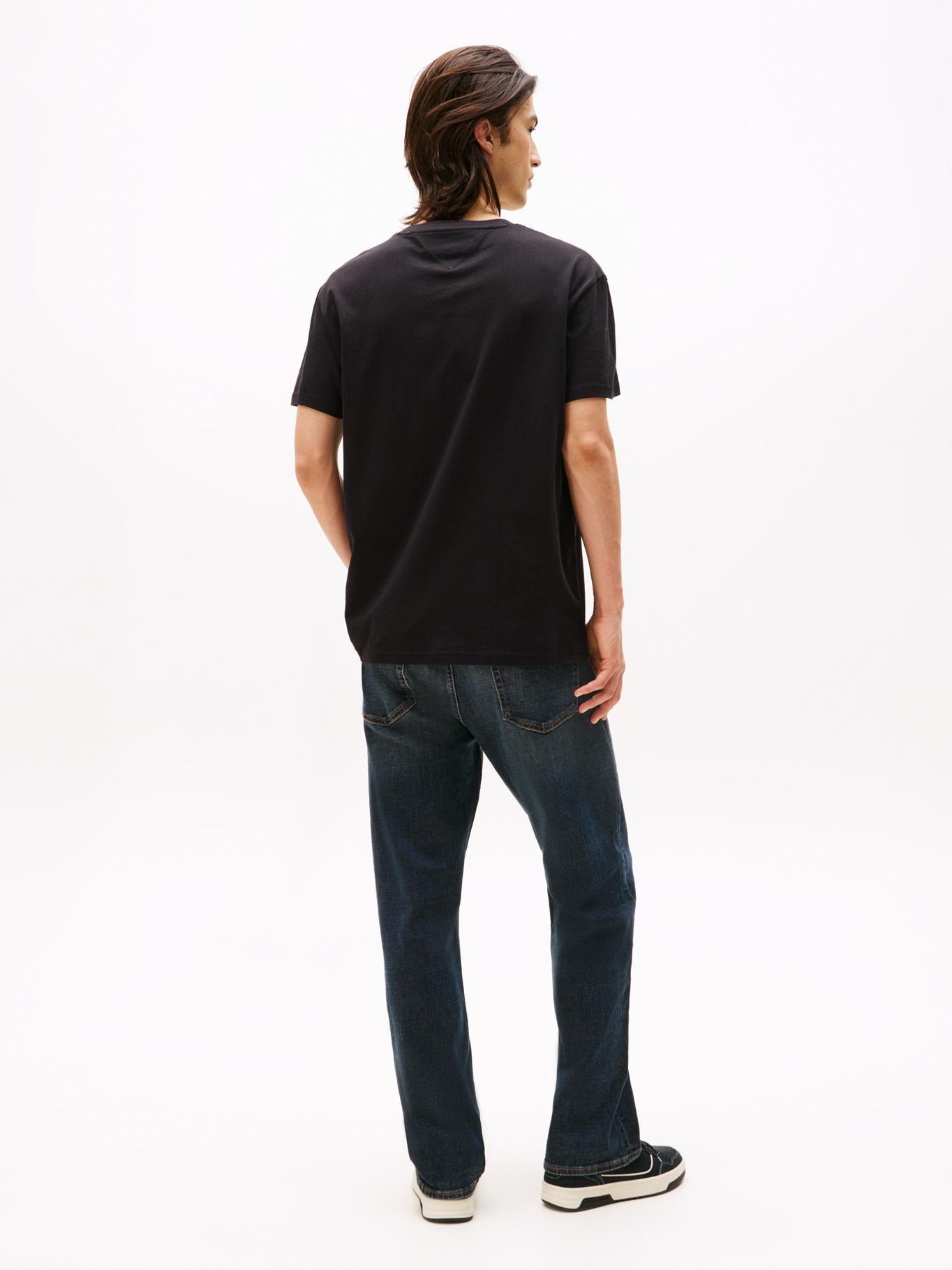 Polera De Punto Con Logo Negro Tommy Jeans-2