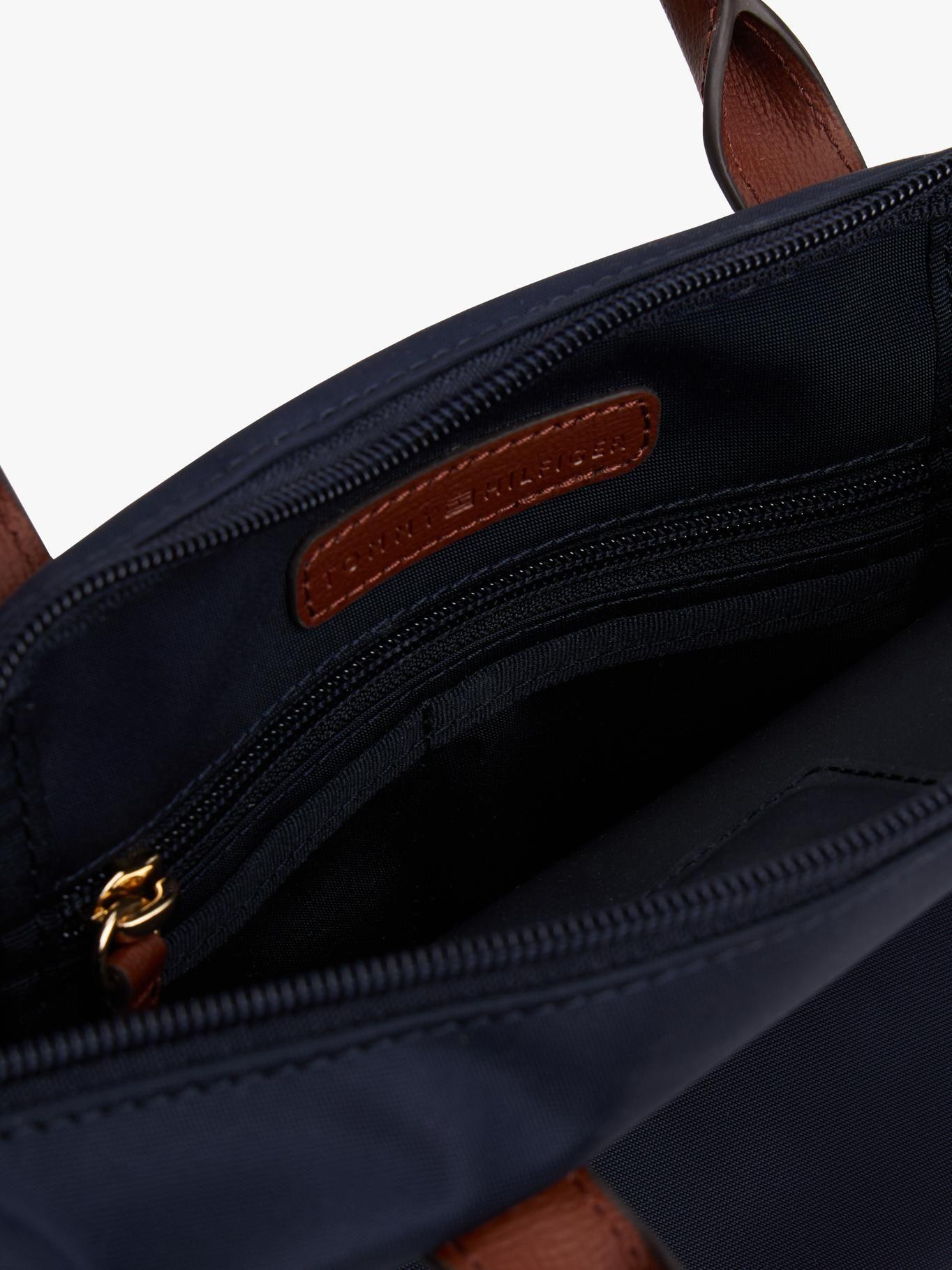 Tote Popette Con Logo Azul Tommy Hilfiger-3