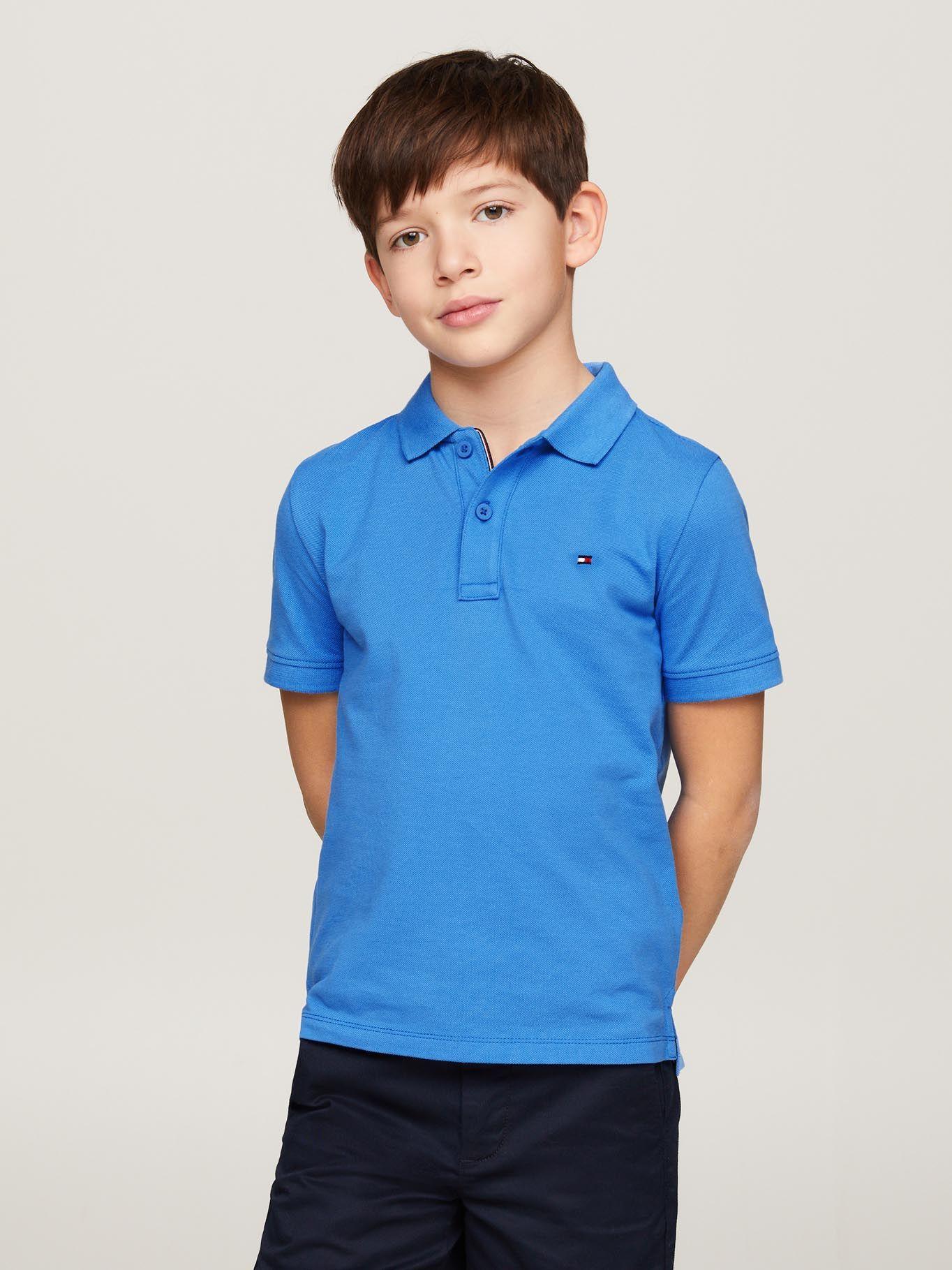 Polo Flag Essential Celeste Tommy Hilfiger-0