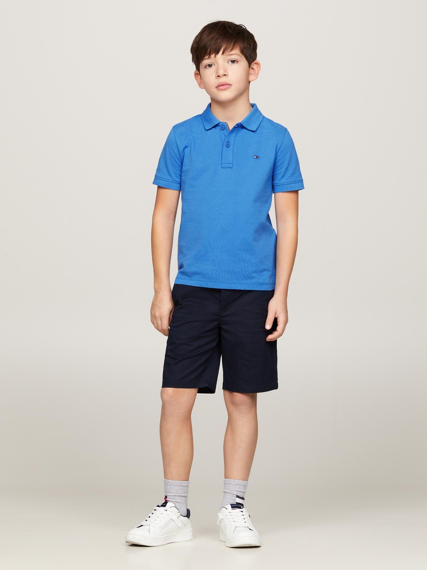 Polo Flag Essential Celeste Tommy Hilfiger-2