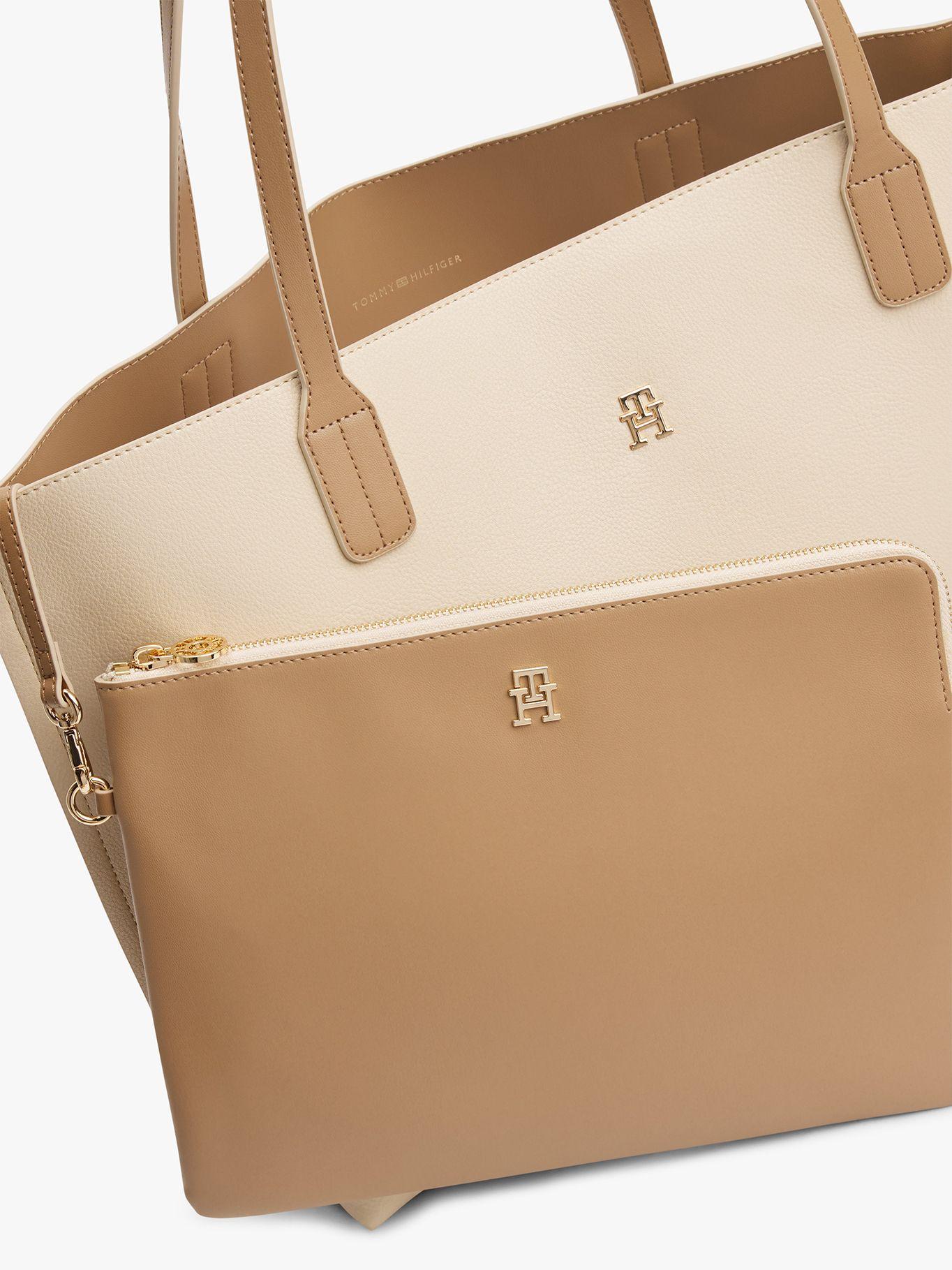 Tote Distinct Monogram - Beige Tommy Hilfiger-3