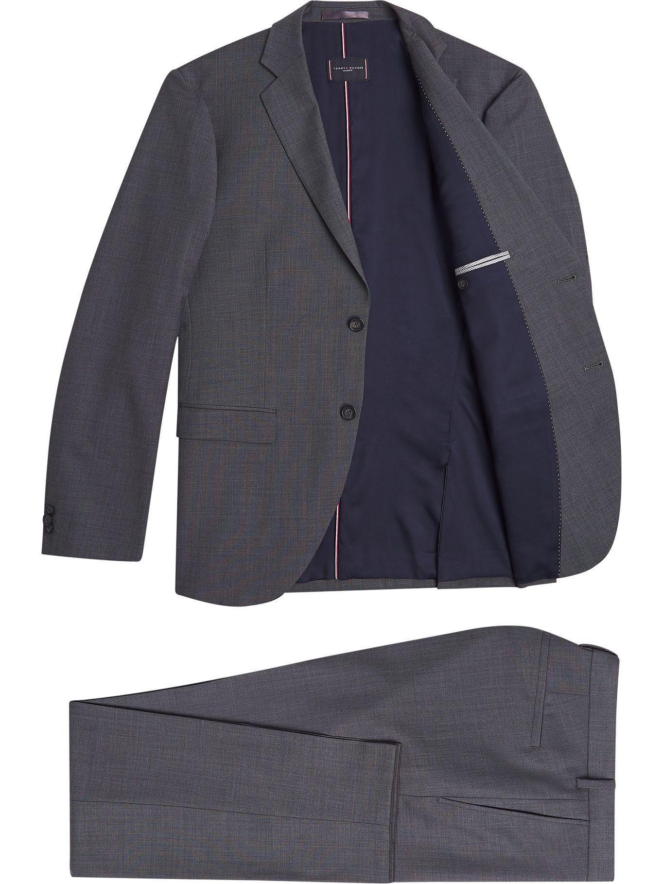 Traje Flex Liso Slim Fit Gris Tommy Hilfiger-2