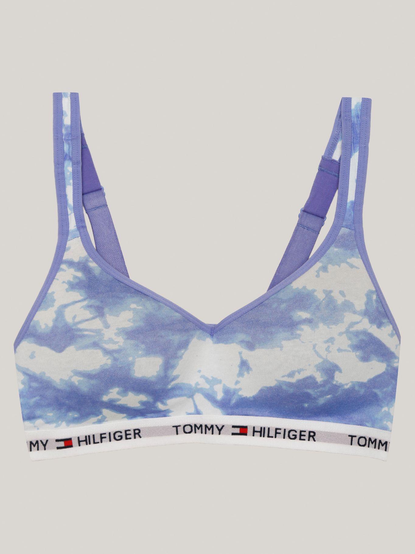 Bralette Classic Core Con Logo Celeste Tommy Hilfiger-4