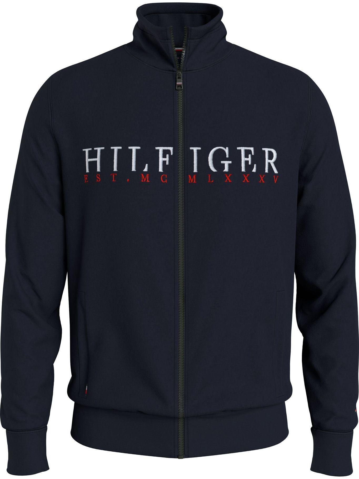 Polerón Logo y Cierre Azul Tommy Hilfiger MY2-0