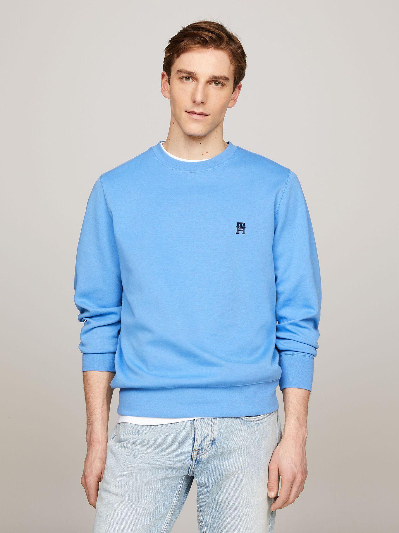Polerón Logo Monogram Celeste Tommy Hilfiger-0
