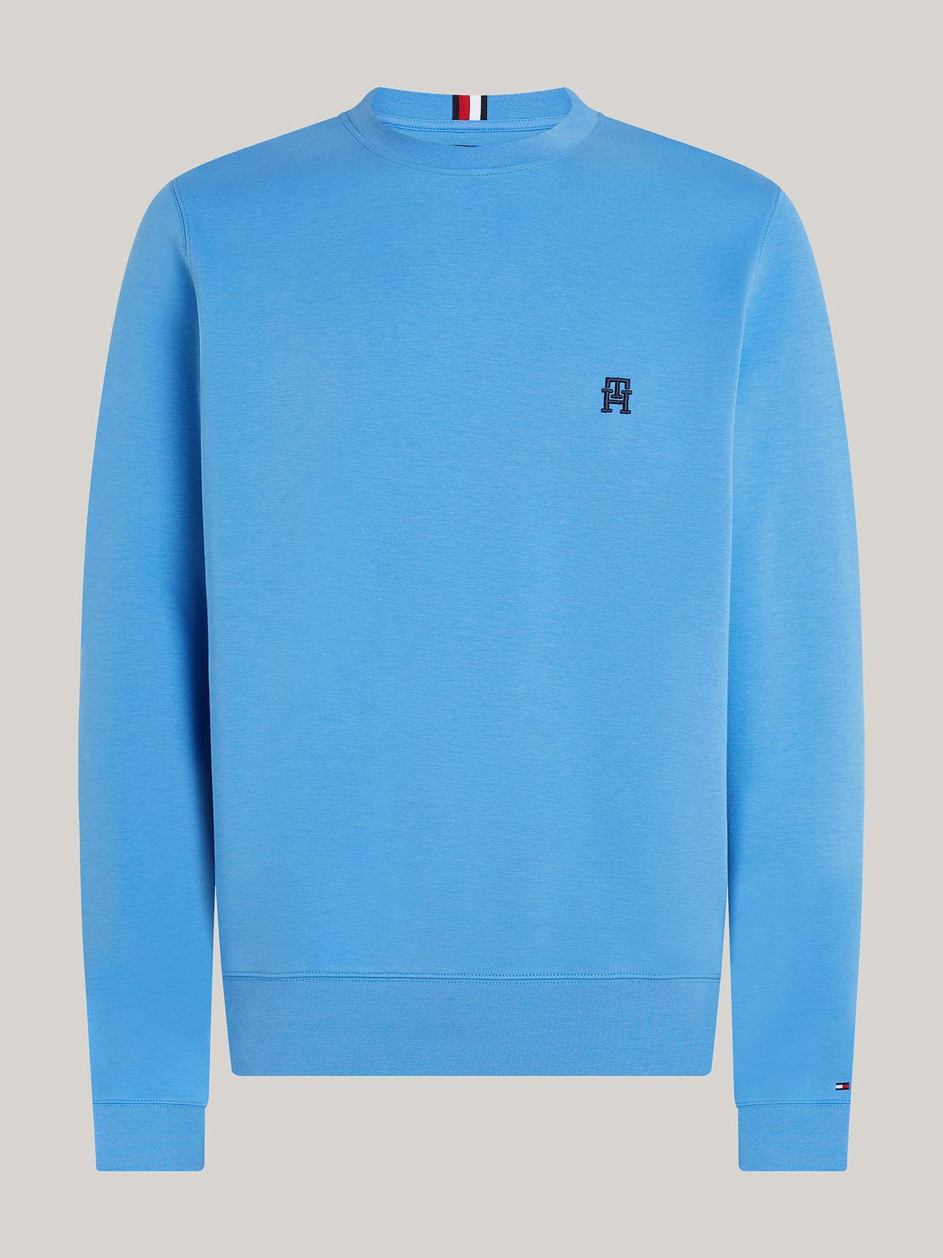 Polerón Logo Monogram Celeste Tommy Hilfiger-4