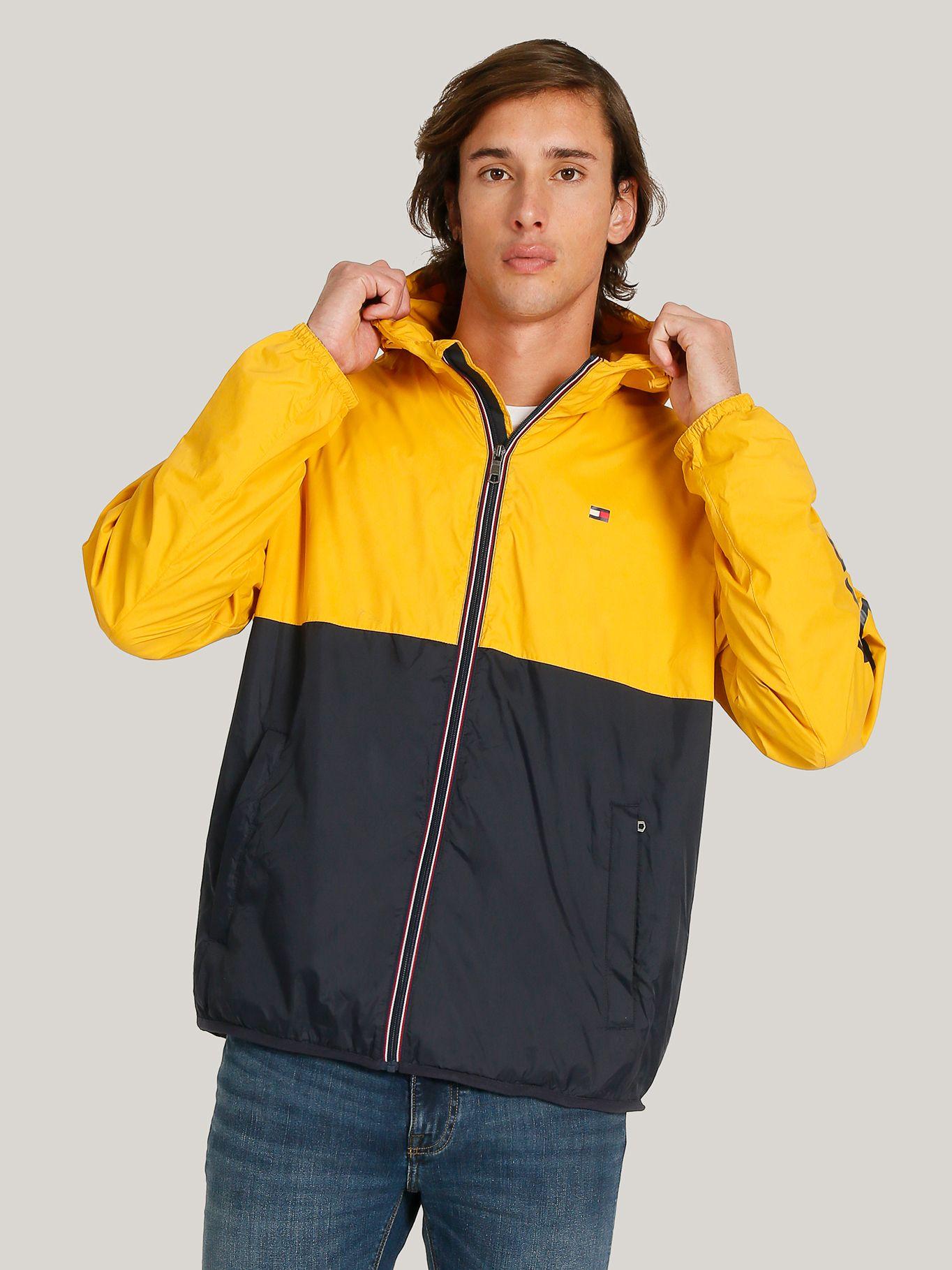 Cortaviento Color Block Logo Amarillo Tommy Hilfiger-0