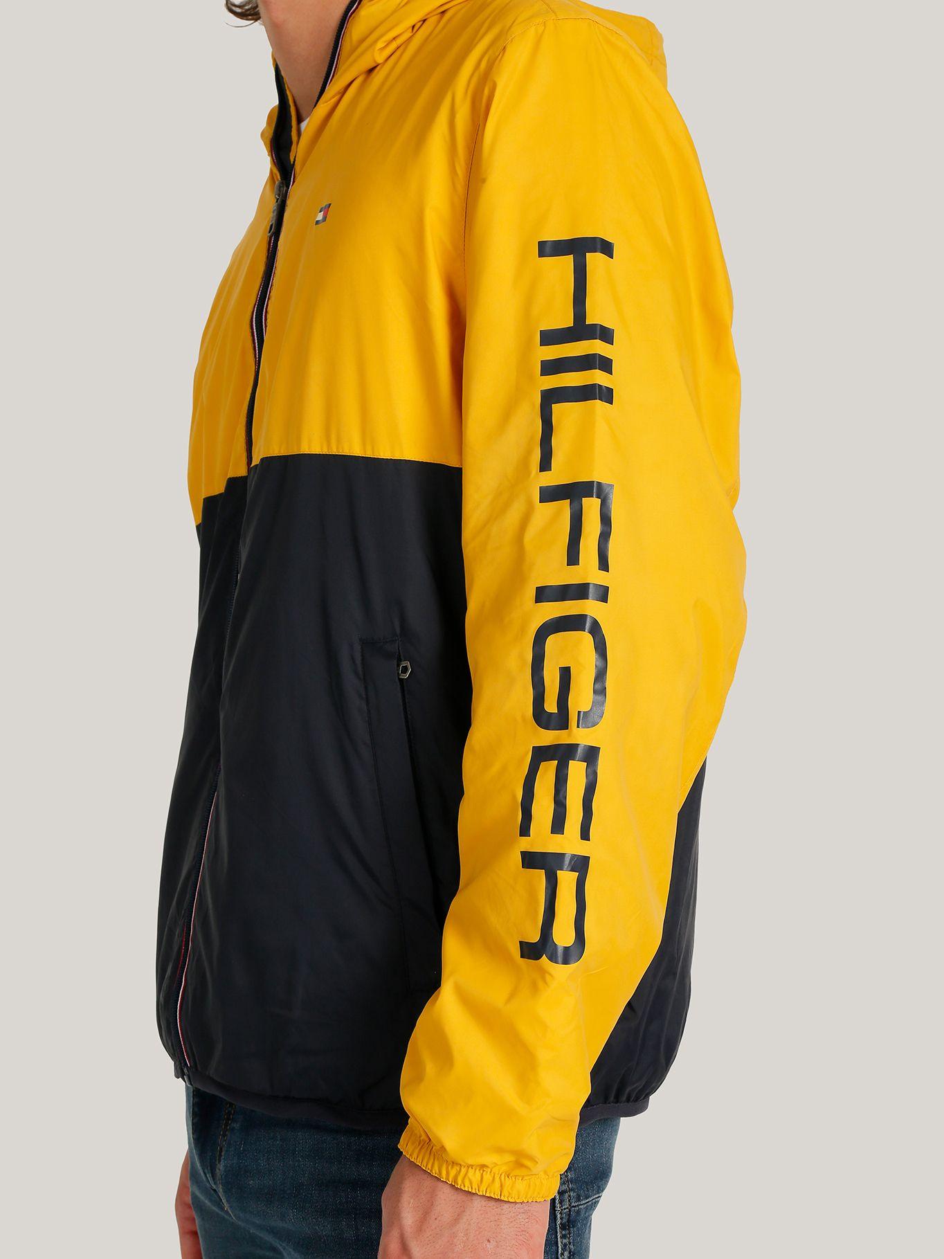 Cortaviento Color Block Logo Amarillo Tommy Hilfiger-4
